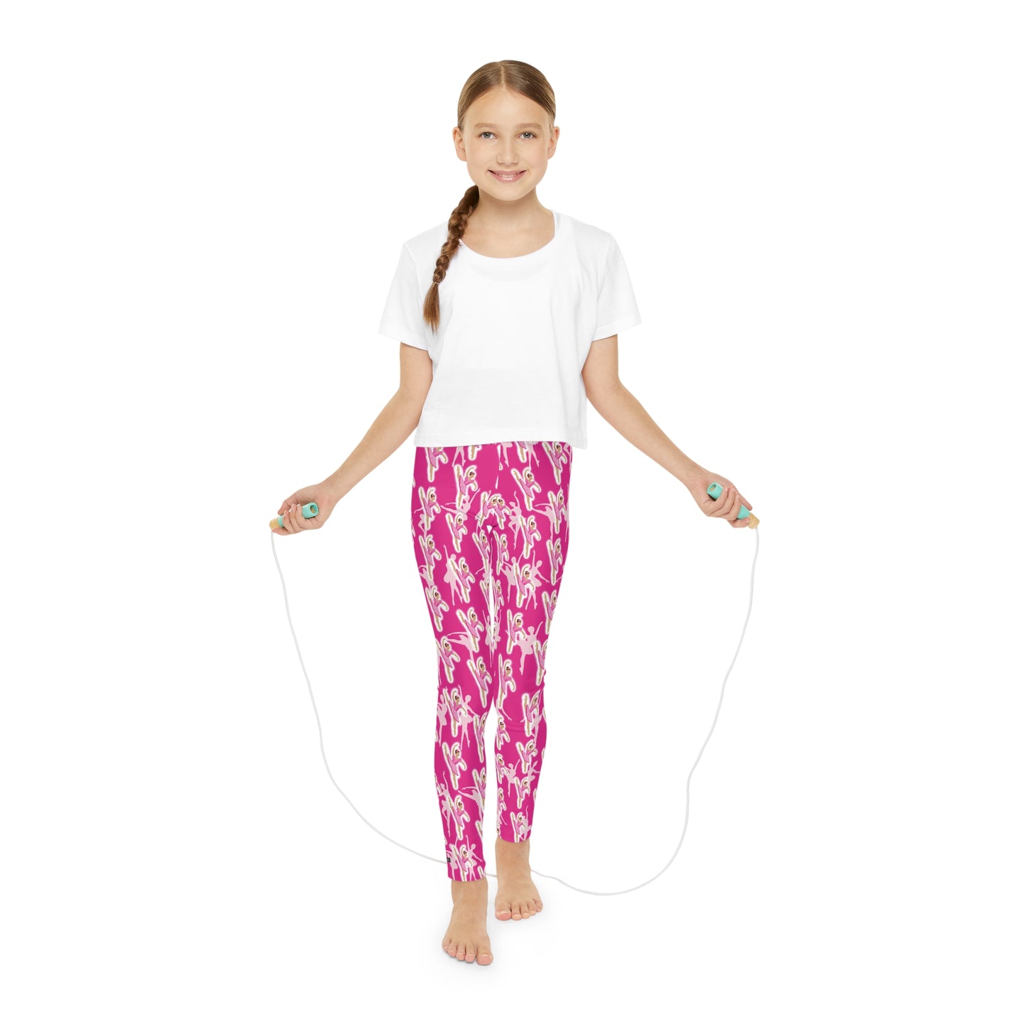 Active Cutie Ballet/Dance Kid's Leggings (PICK YOUR SKIN TONE)