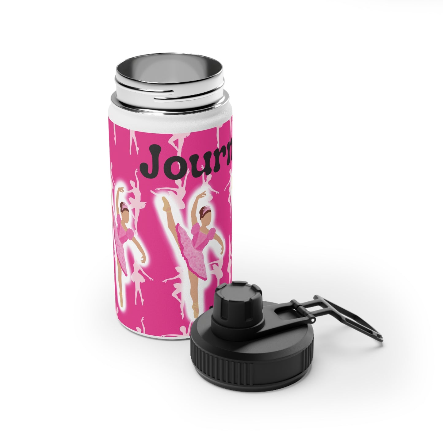Active Cutie Ballet/Dance Stainless Steel Water Bottle (PICK YOUR SKIN TONE)
