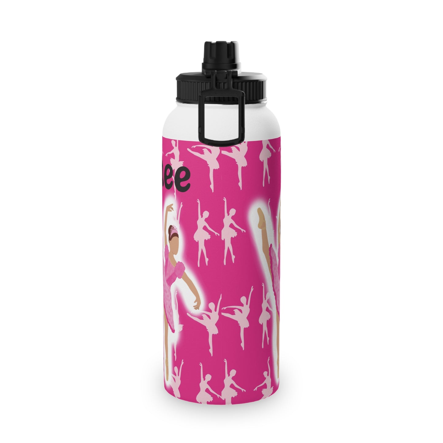 Active Cutie Ballet/Dance Stainless Steel Water Bottle (PICK YOUR SKIN TONE)