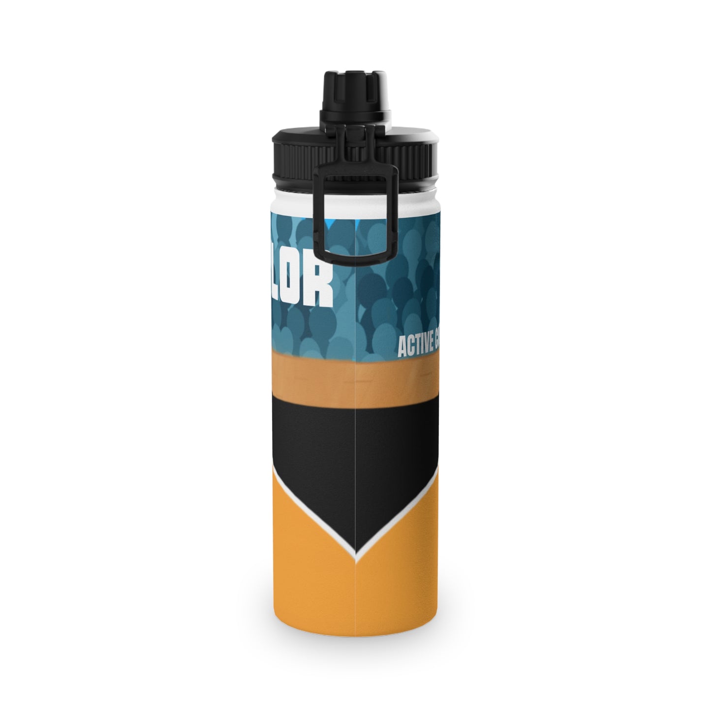 Active Cutie Wrestling Stainless Steel Water Bottle (PICK YOUR SKIN TONE)