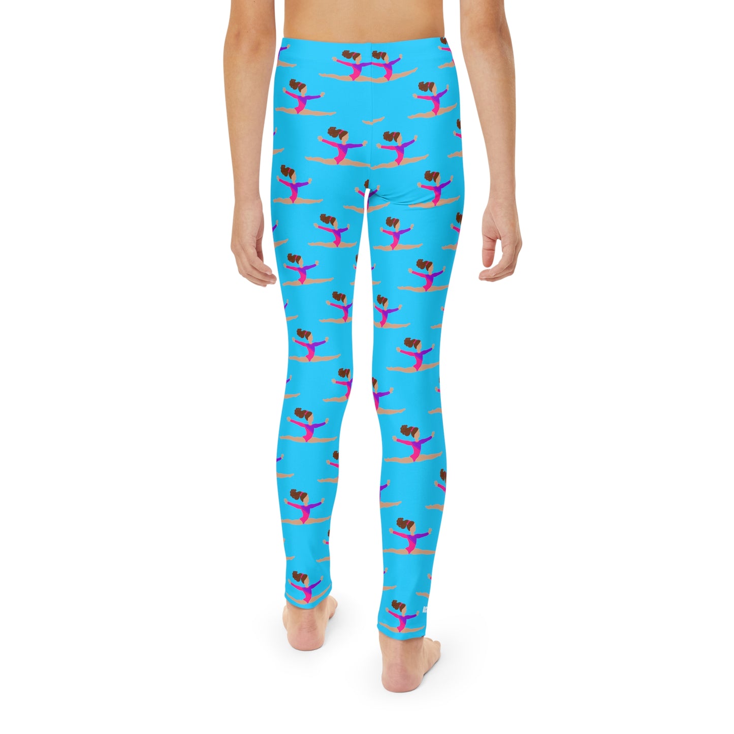 Active Cutie Gymnastics Kid's Leggings (PICK YOUR SKIN TONE)
