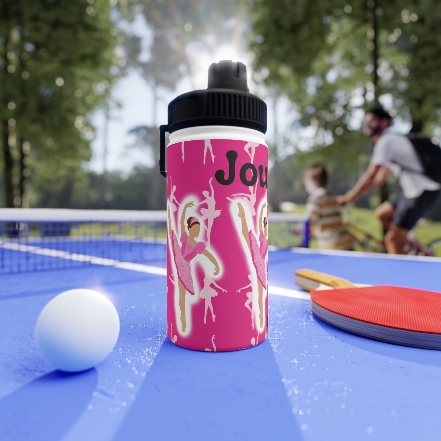 Active Cutie Ballet/Dance Stainless Steel Water Bottle (PICK YOUR SKIN TONE)