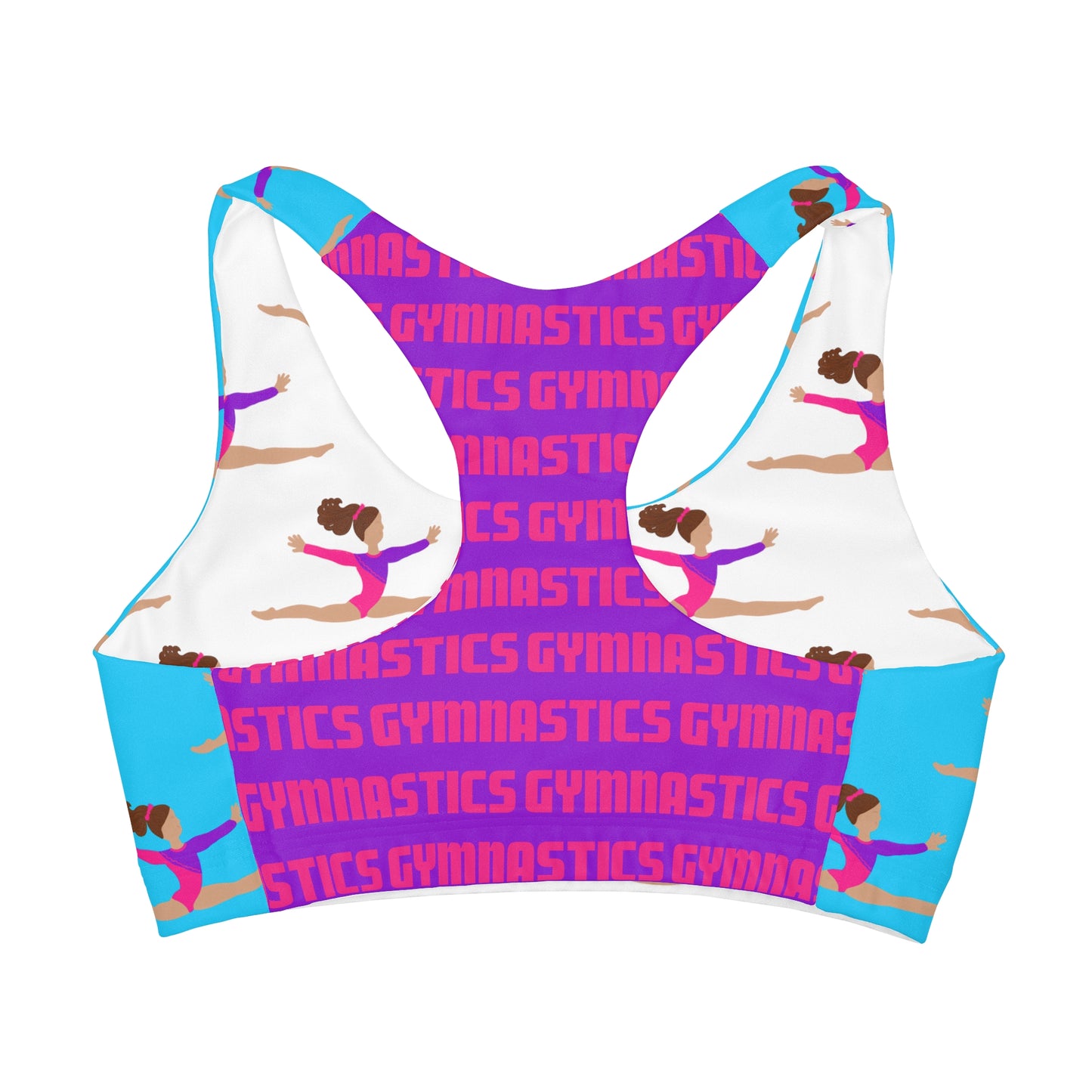 Active Cutie Gymnastics Kid's Double Lined Sports Bra (PICK YOUR SKIN TONE)
