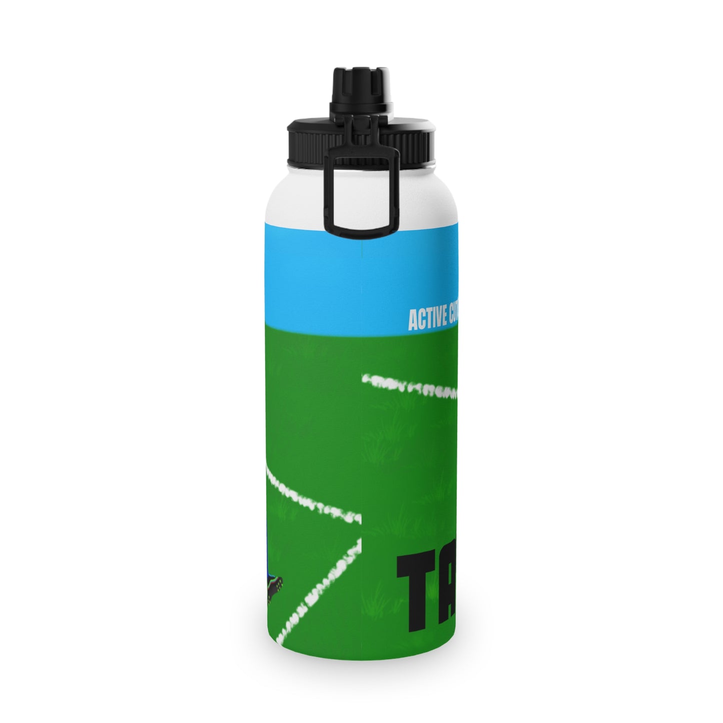 Active Cutie Soccer Stainless Steel Water Bottle (PICK YOUR SKIN TONE)