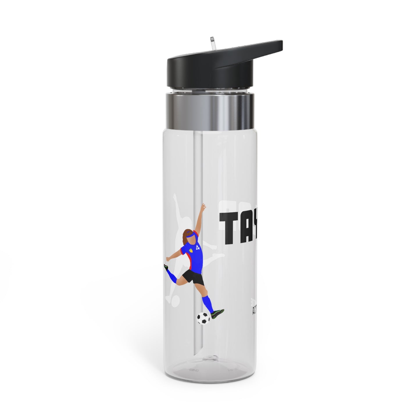Active Cutie Soccer Kensington Tritan™ Sport Bottle, 20oz (Pick Your Skin Tone)