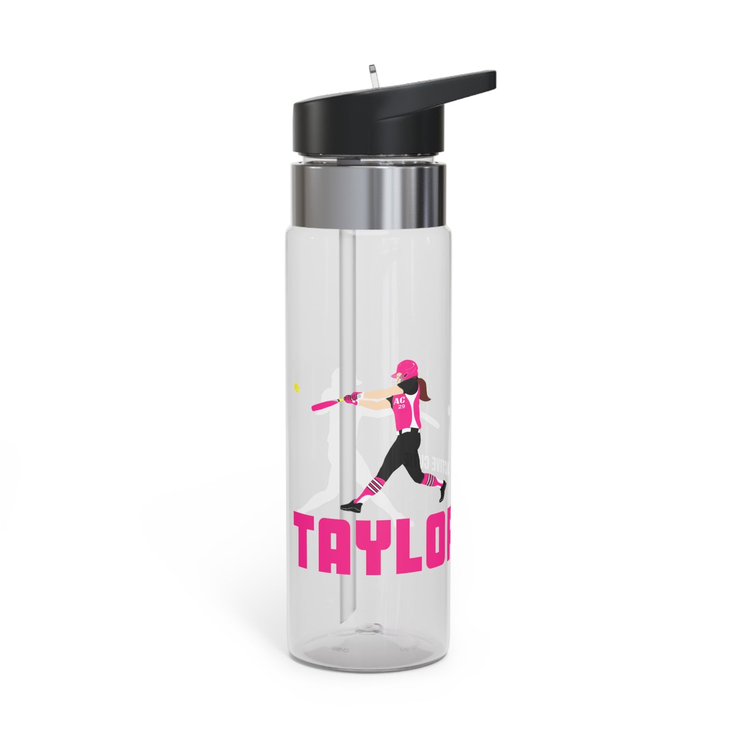 Active Cutie Softball Kensington Tritan™ Sport Bottle, 20oz (Pick Your Skin Tone)