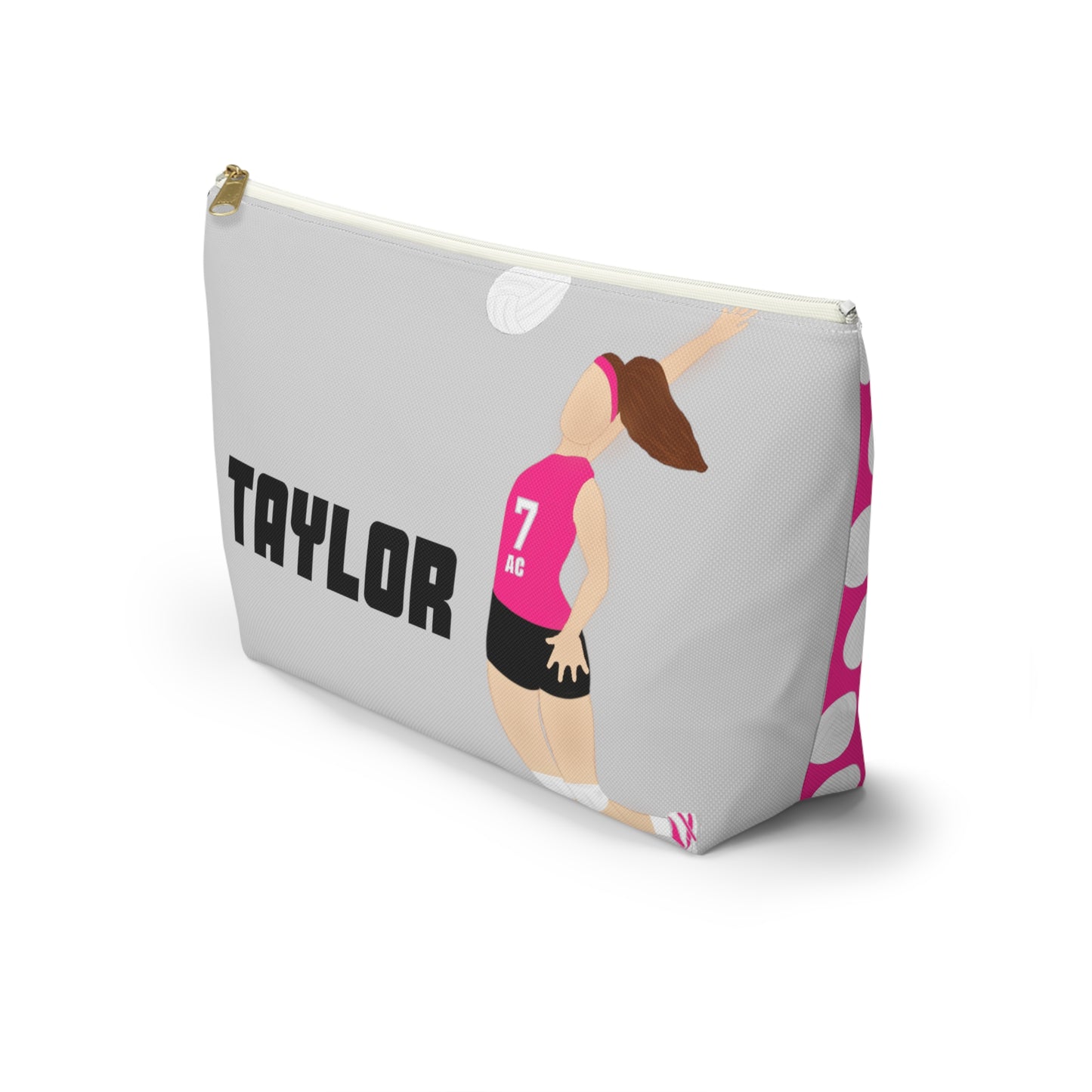 Active Cutie Volleyball Accessory Pouch(PICK YOUR SKIN TONE)