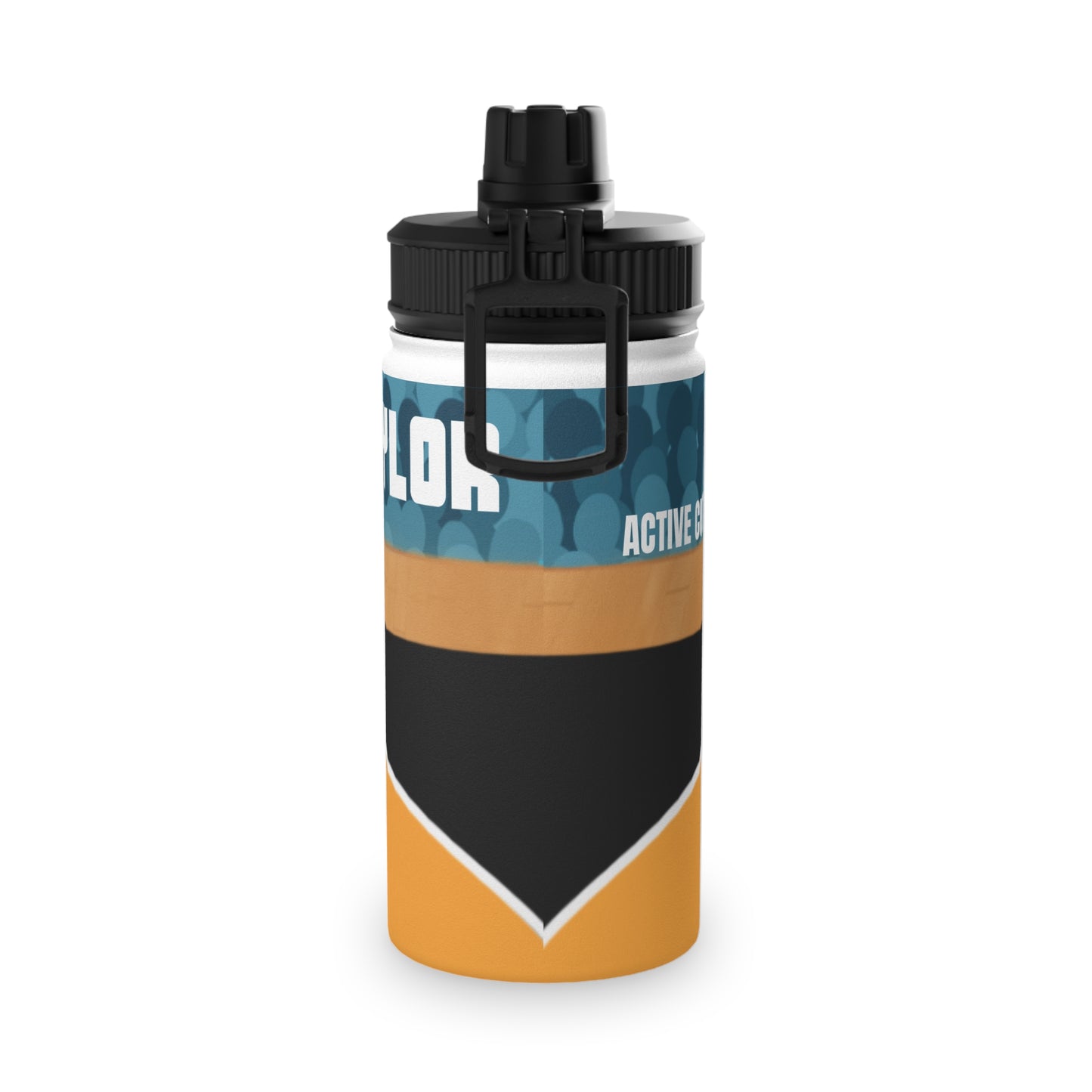 Active Cutie Wrestling Stainless Steel Water Bottle (PICK YOUR SKIN TONE)