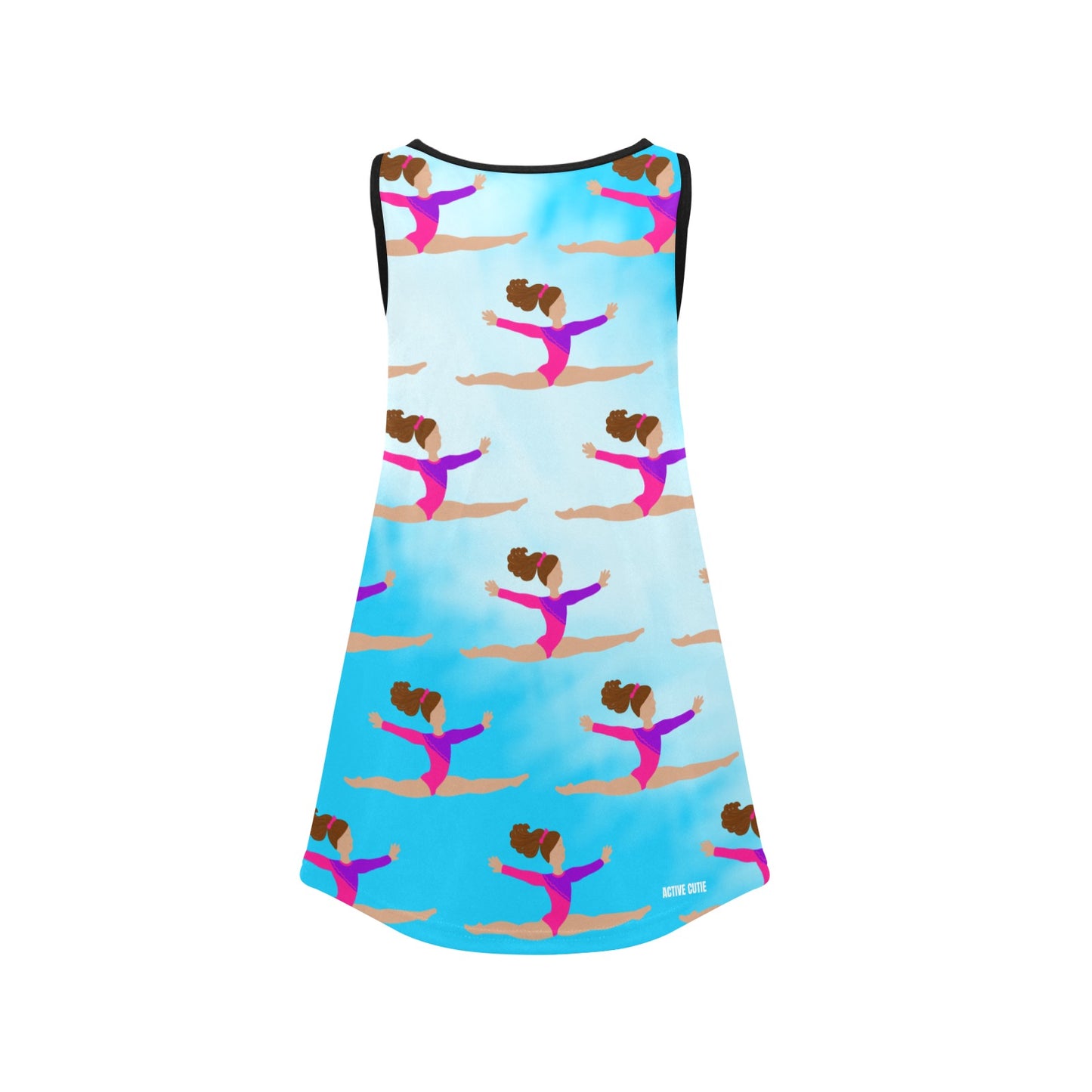 Active Cutie Gymnastics Kid's Dress (PICK YOUR SKIN TONE)