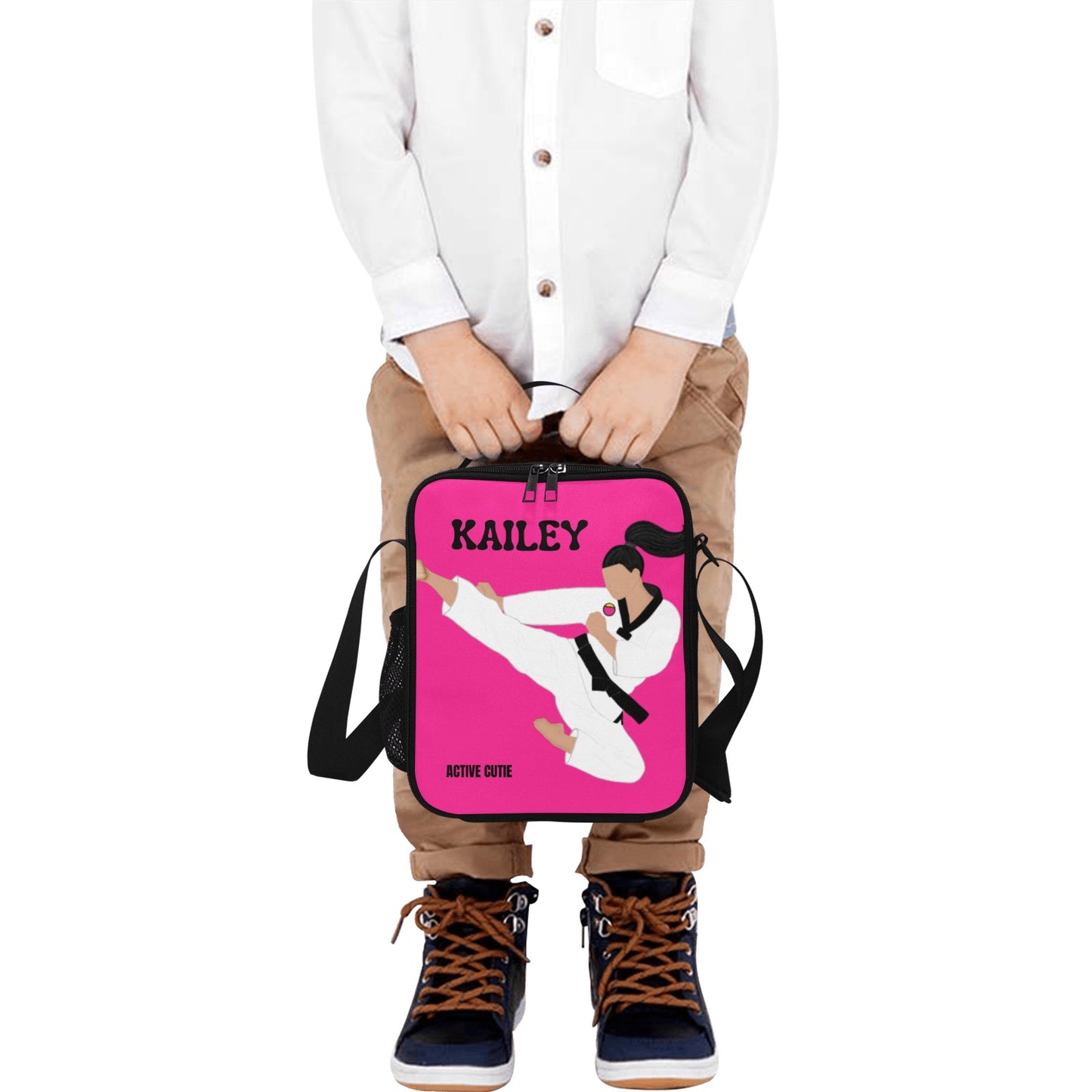Active Cutie Martial Arts Taekwondo Lunch Bag (PICK YOUR SKIN TONE)