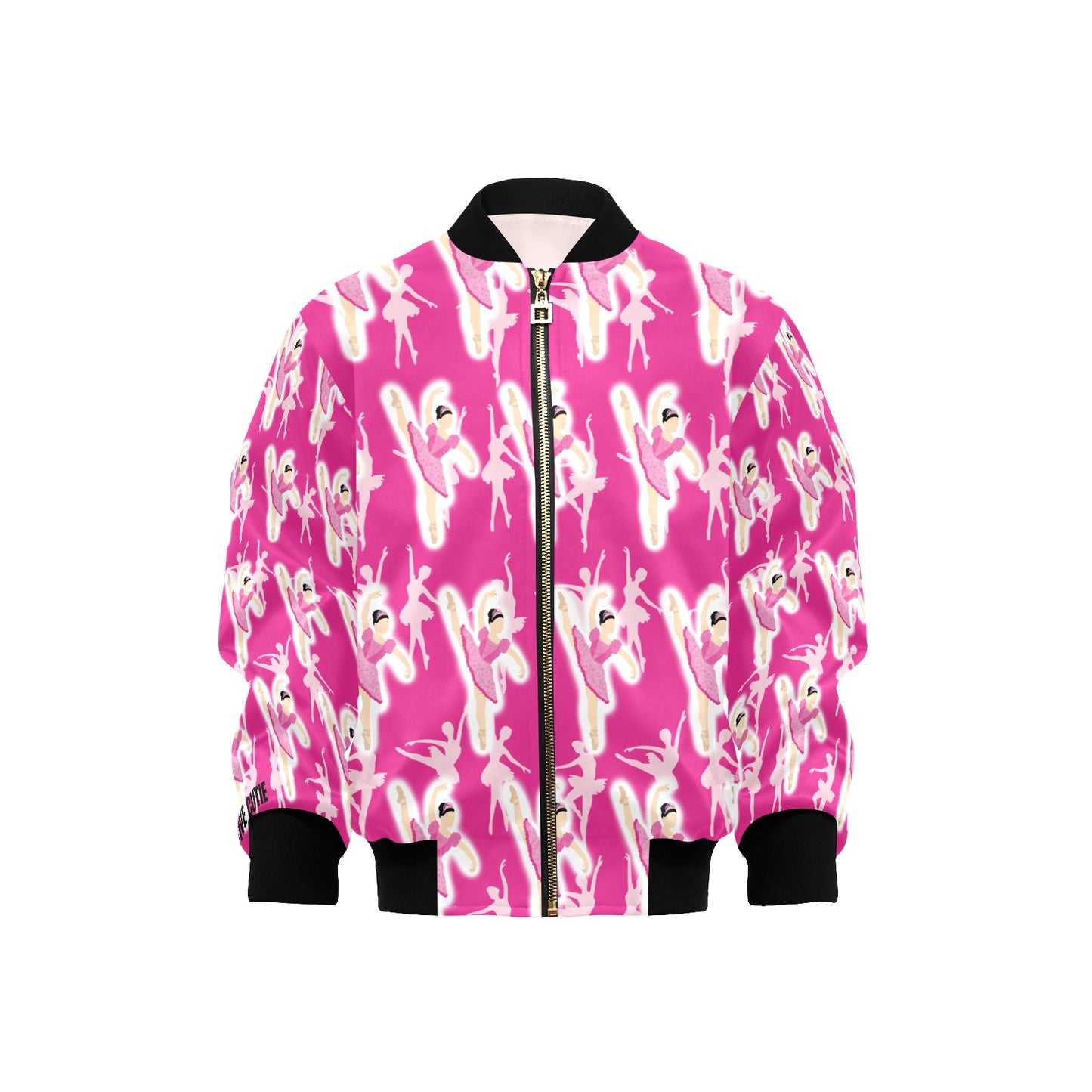 Active Cutie Ballet/Dance Kid's Bomber Jacket (PICK YOUR SKIN TONE)