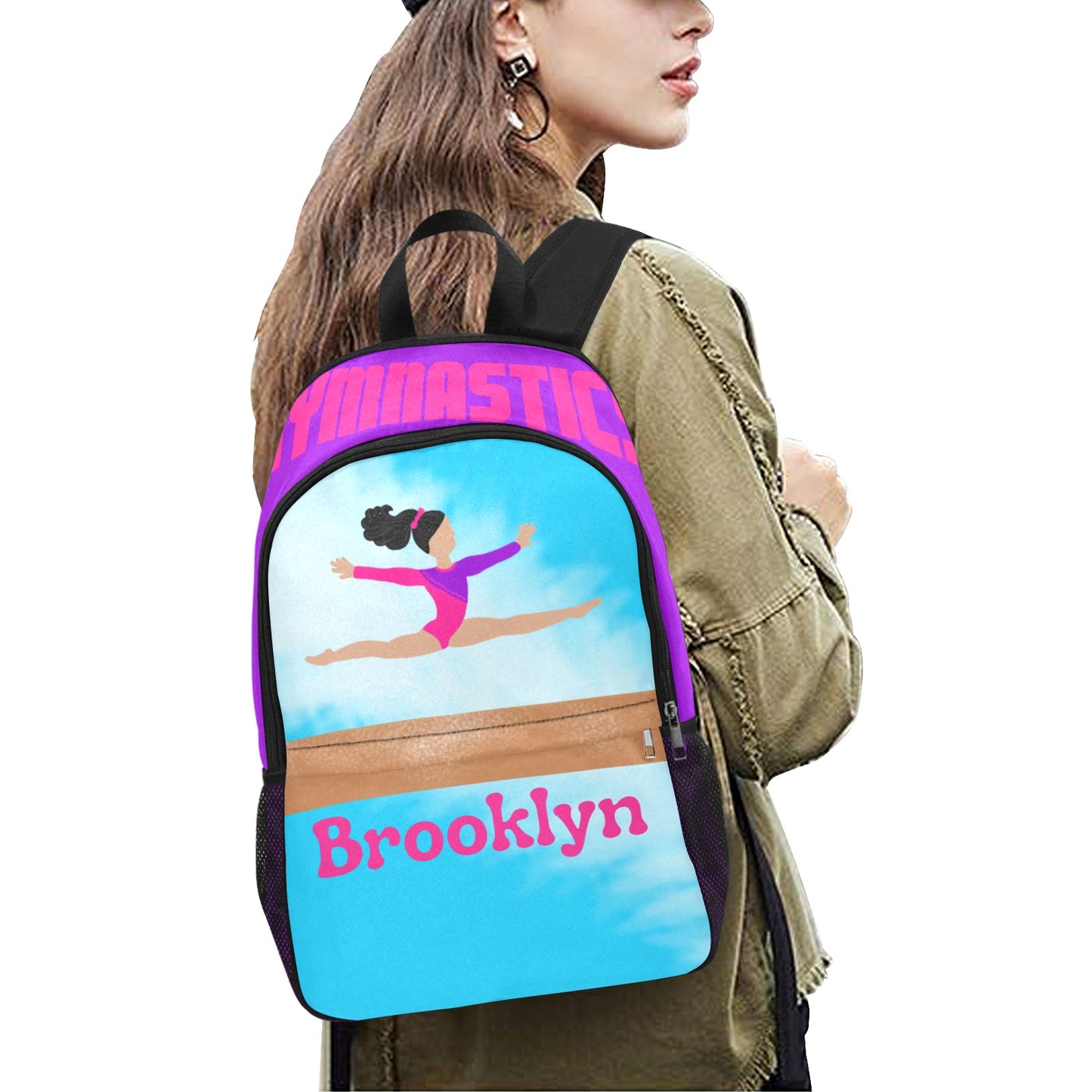 Active Cutie Gymnastics Backpack (PICK YOUR SKIN TONE)