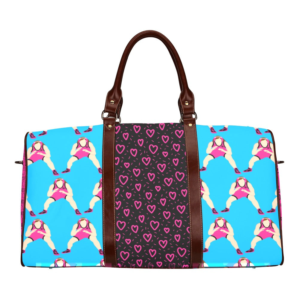 Active Cutie Wrestling Love Travel Bag (PICK YOUR SKIN TONE)