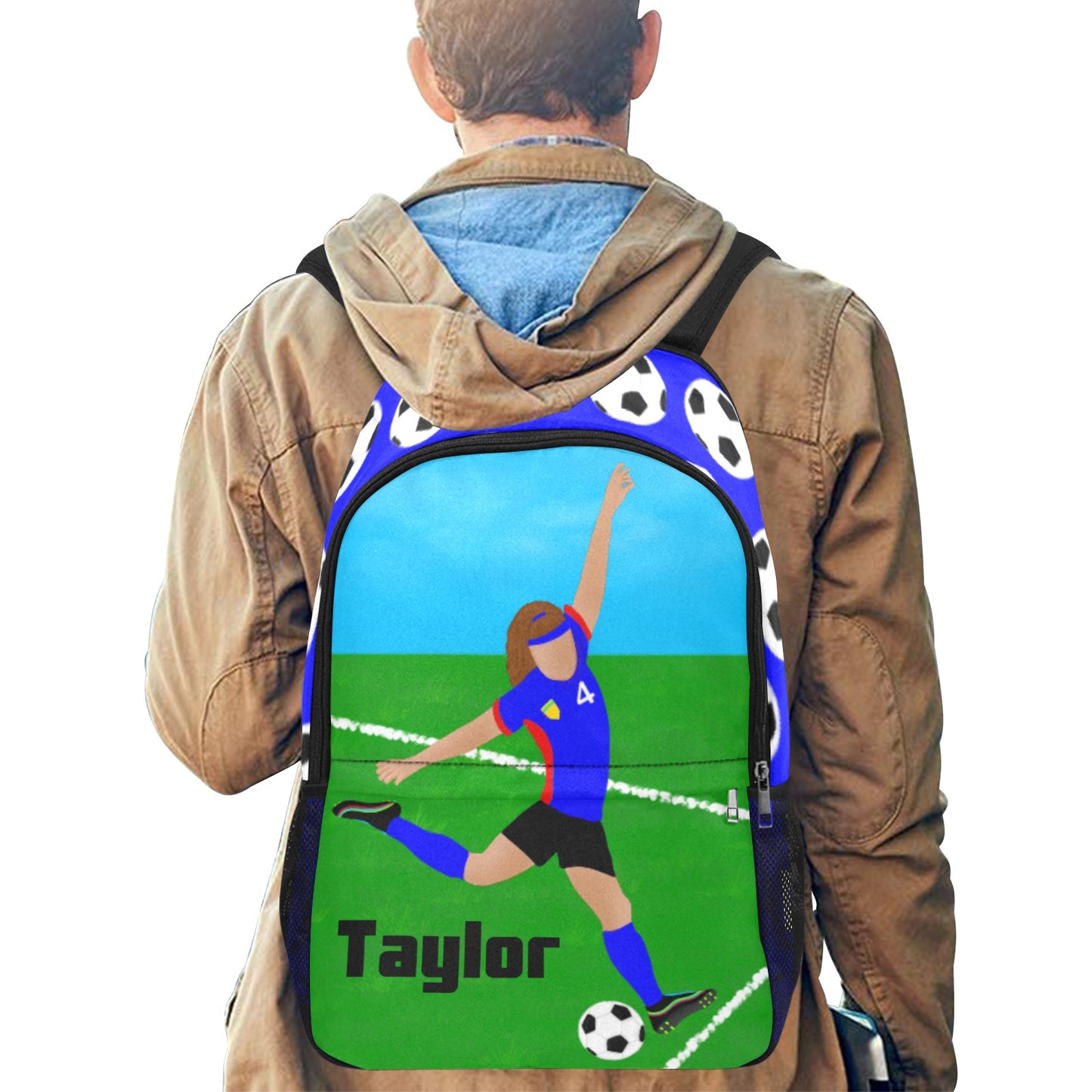 Active Cutie Soccer Backpack (PICK YOUR SKIN TONE)