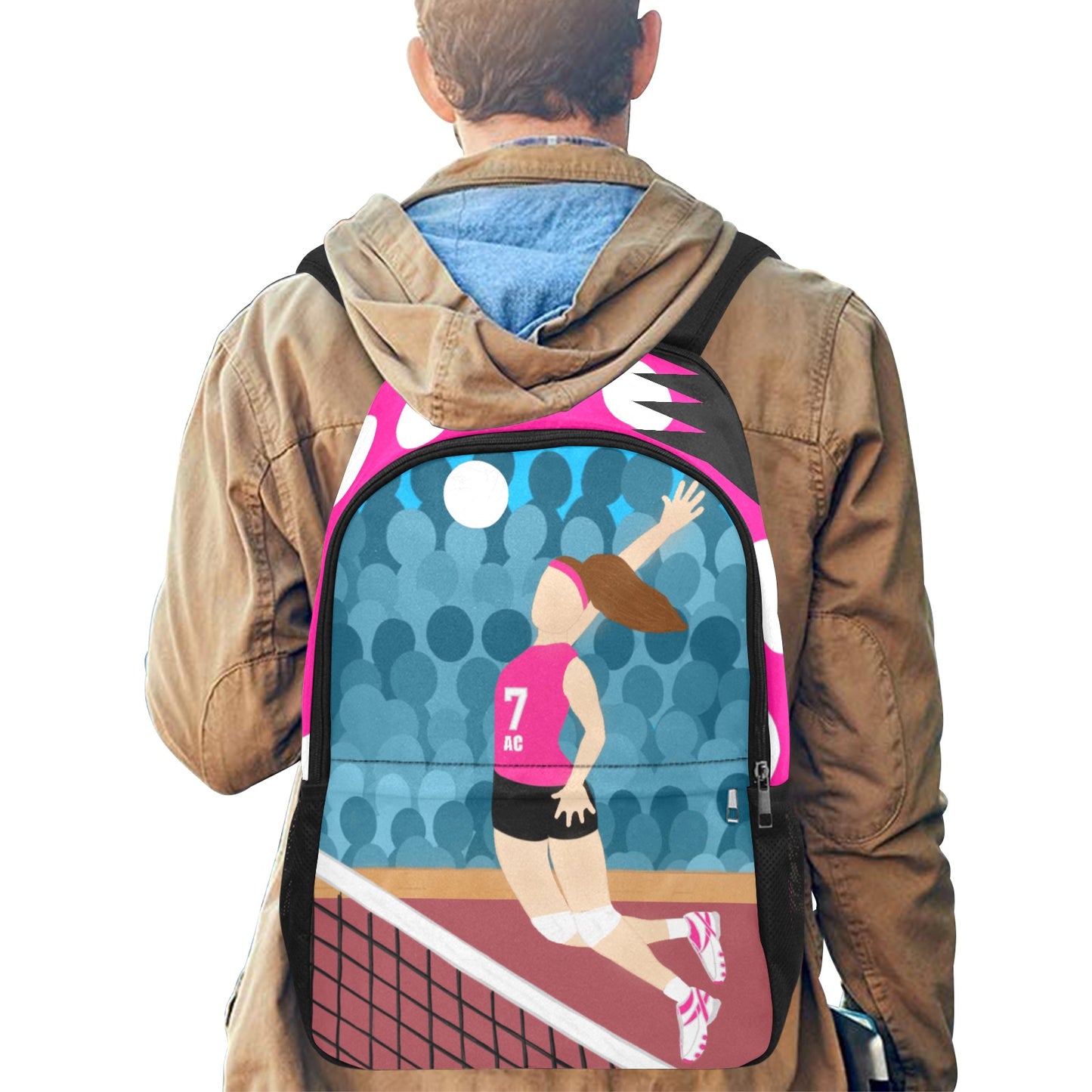 Active Cutie Volleyball Backpack (PICK YOUR SKIN TONE)