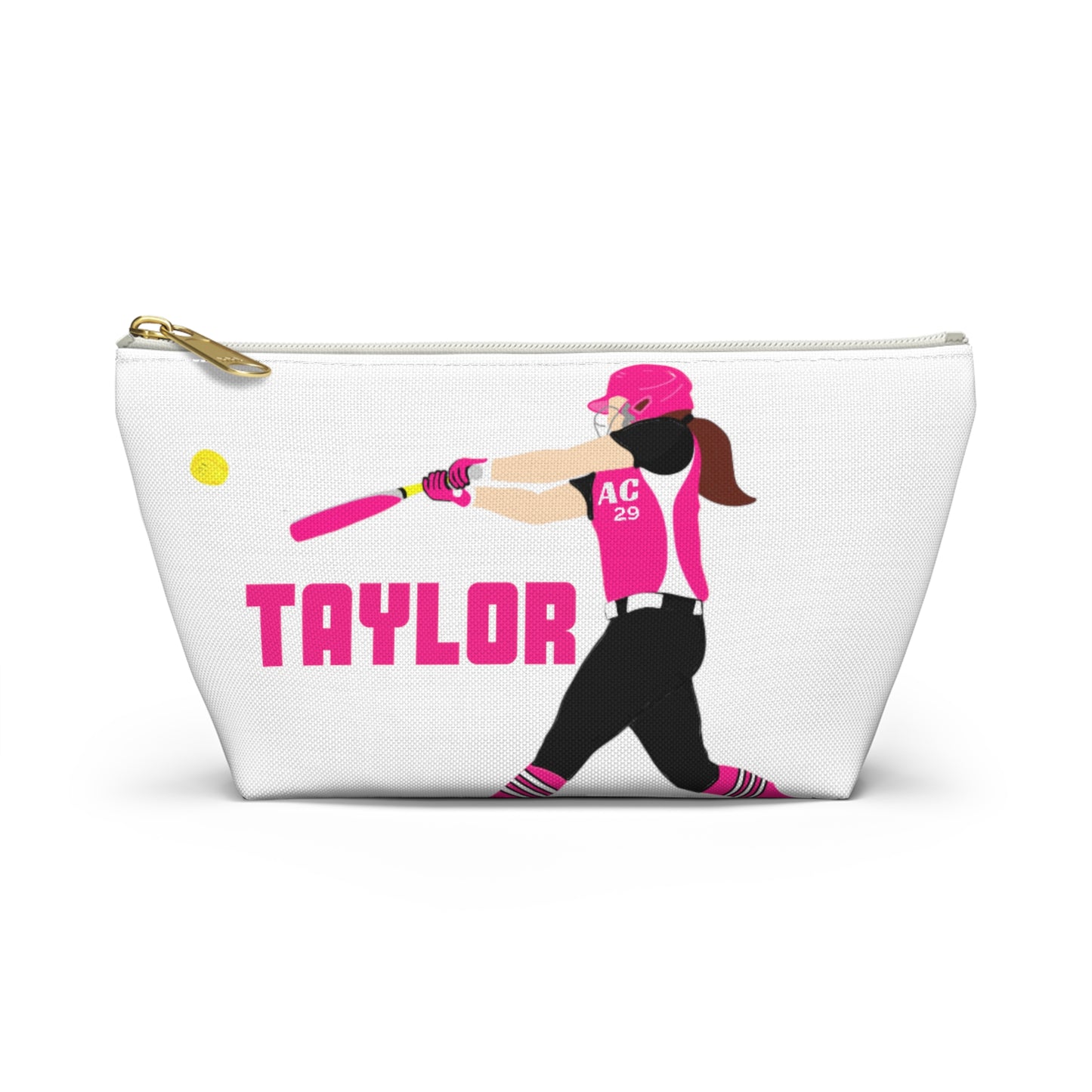 Active Cutie Softball Accessory Pouch(PICK YOUR SKIN TONE)