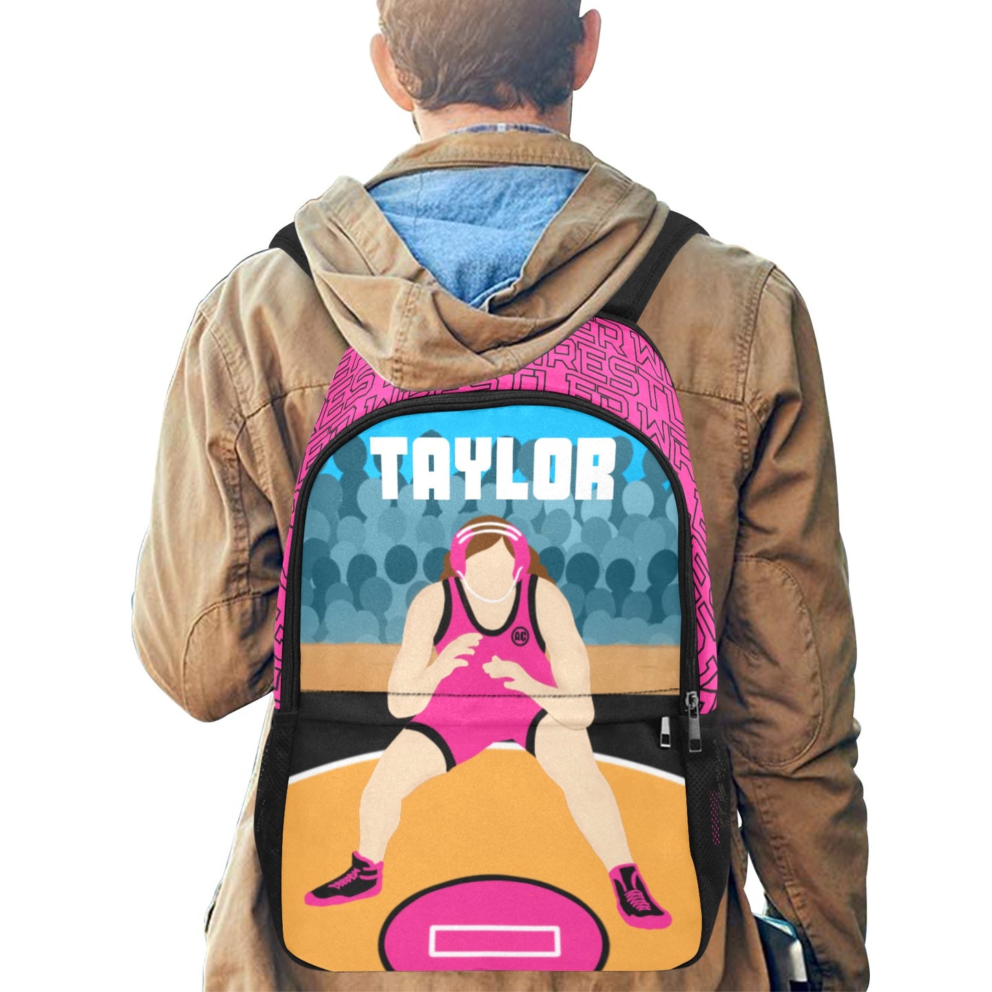 Active Cutie Wrestling Backpack (PICK YOUR SKIN TONE)