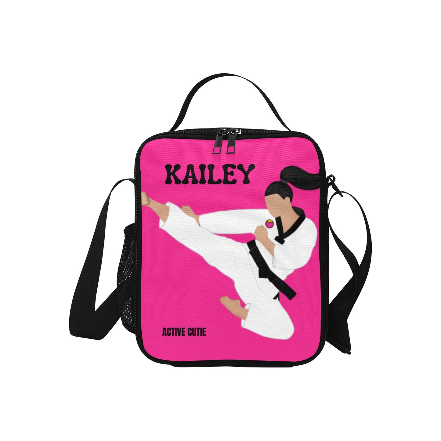 Active Cutie Martial Arts Taekwondo Lunch Bag (PICK YOUR SKIN TONE)
