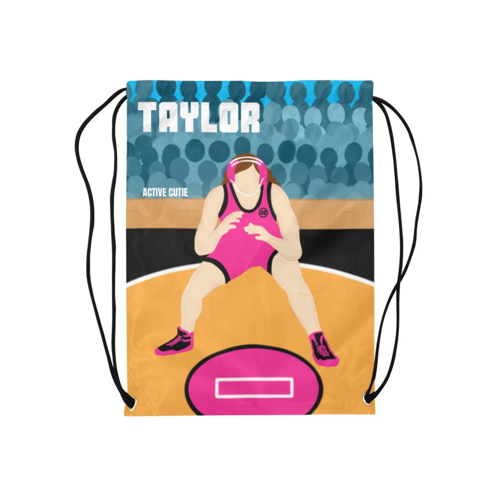 Active Cutie Wrestling Drawstring Bag (PICK YOUR SKIN TONE)