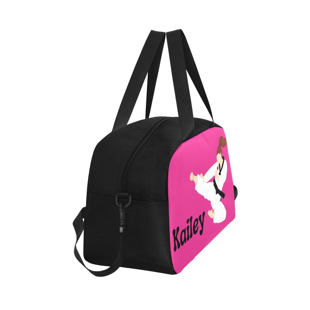 Active Cutie Taekwondo Martial Arts Travel Practice Bag with Shoe Compartment (PICK YOUR SKIN TONE)