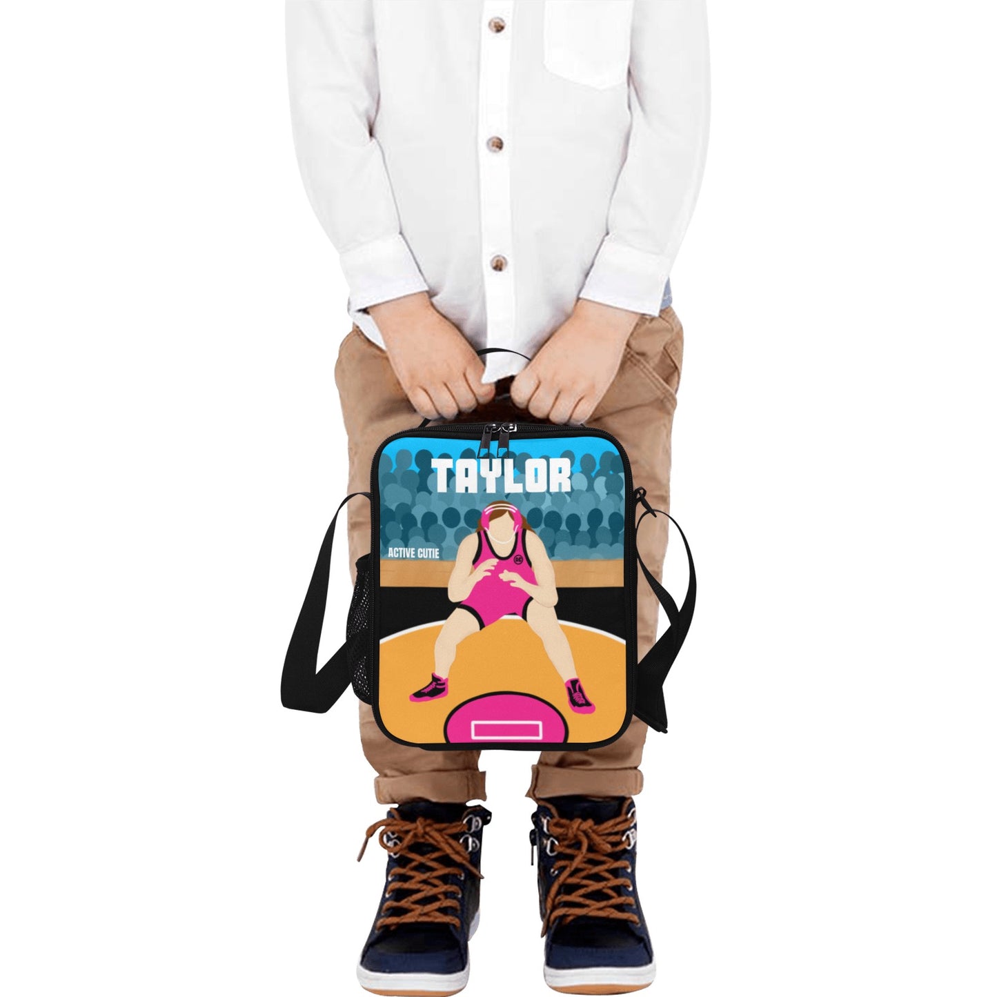 Active Cutie Wrestling Lunch Bag (PICK YOUR SKIN TONE)