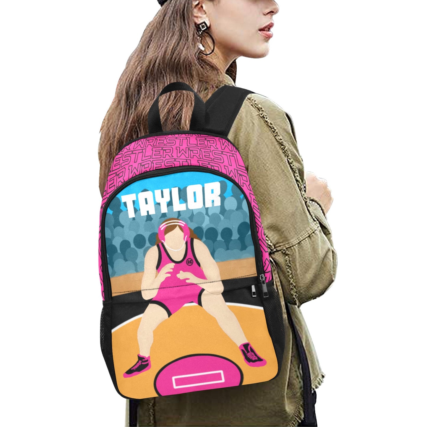 Active Cutie Wrestling Backpack (PICK YOUR SKIN TONE)