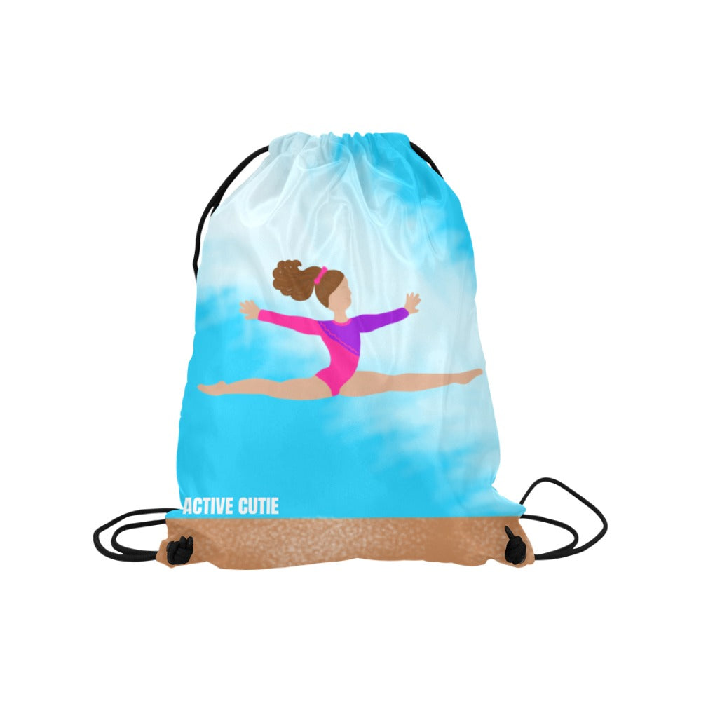 Active Cutie Gymnastics Drawstring Bag (PICK YOUR SKIN TONE)