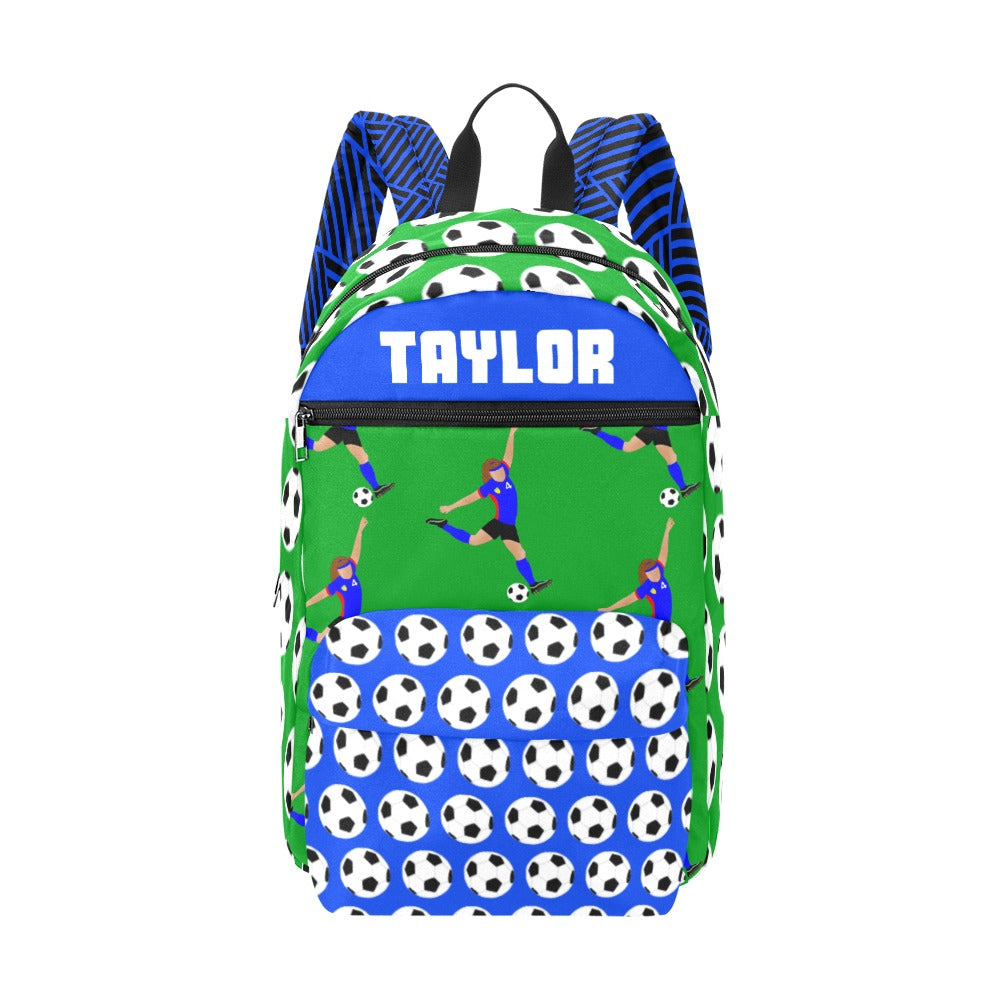 Active Cutie Soccer Large Capacity Backpack (PICK YOUR SKIN TONE)