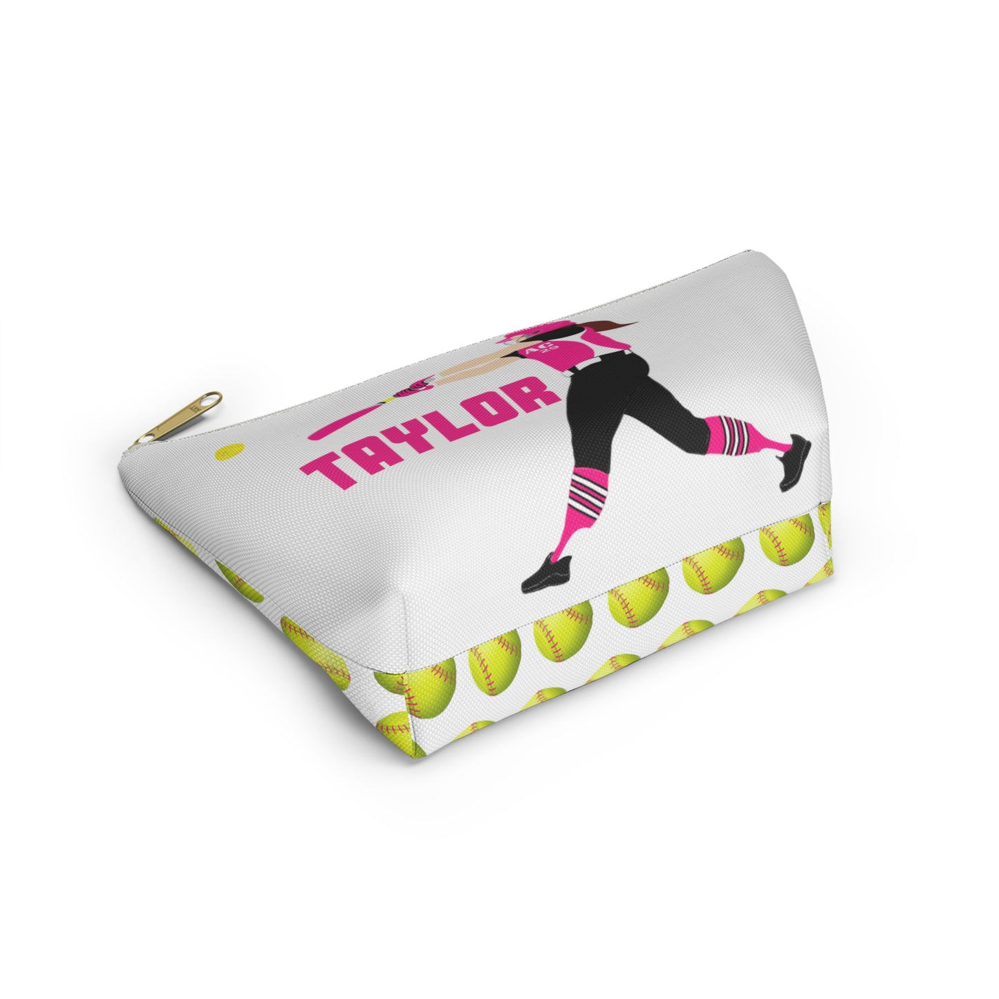 Active Cutie Softball Accessory Pouch(PICK YOUR SKIN TONE)