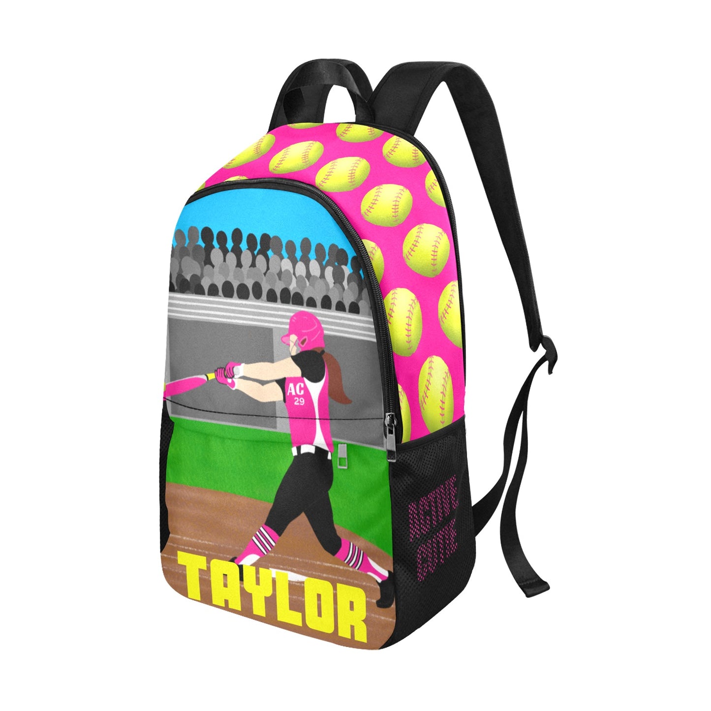 Active Cutie Softball Backpack (PICK YOUR SKIN TONE)