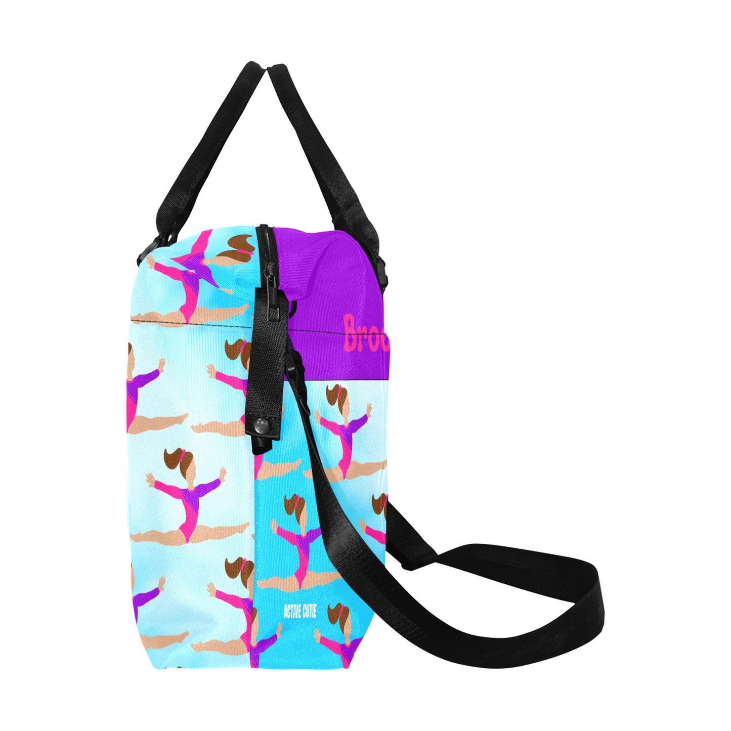Active Cutie Gymnastics Large Capacity Duffle Bag (PICK YOUR SKIN TONE)