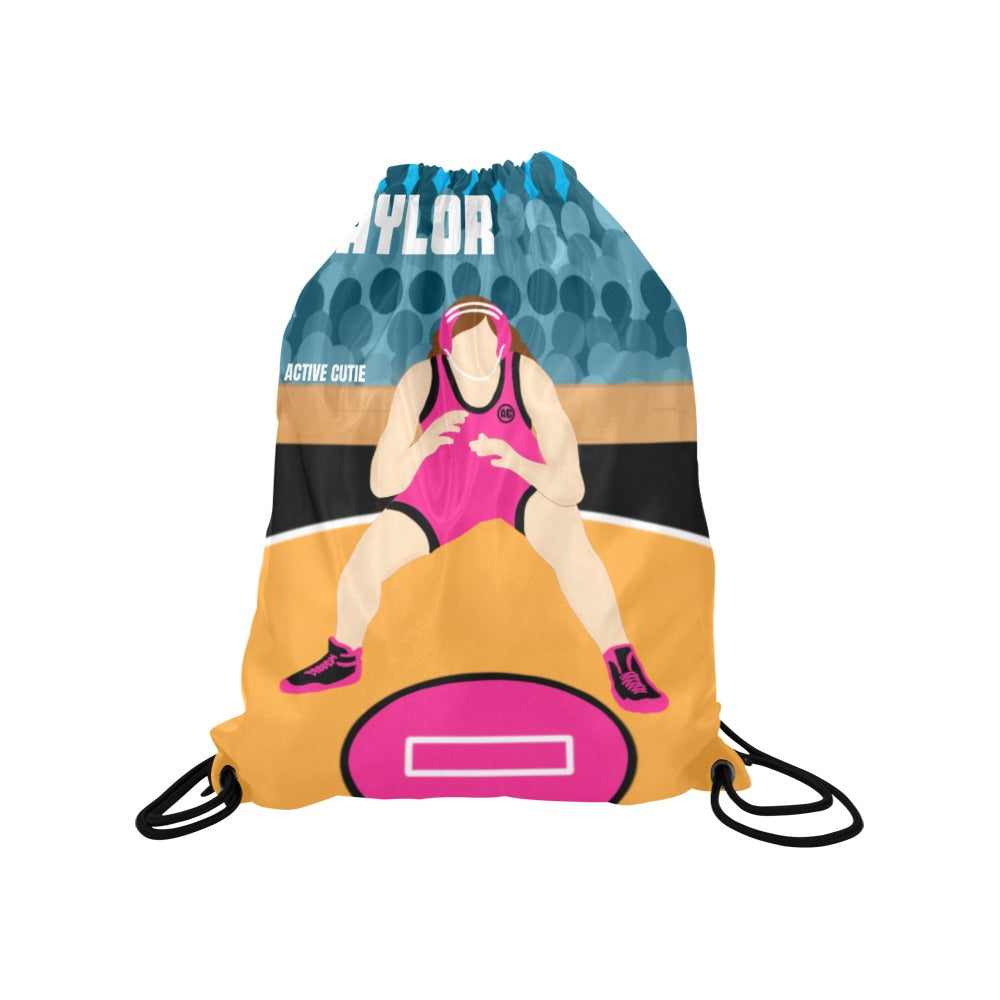 Active Cutie Wrestling Drawstring Bag (PICK YOUR SKIN TONE)