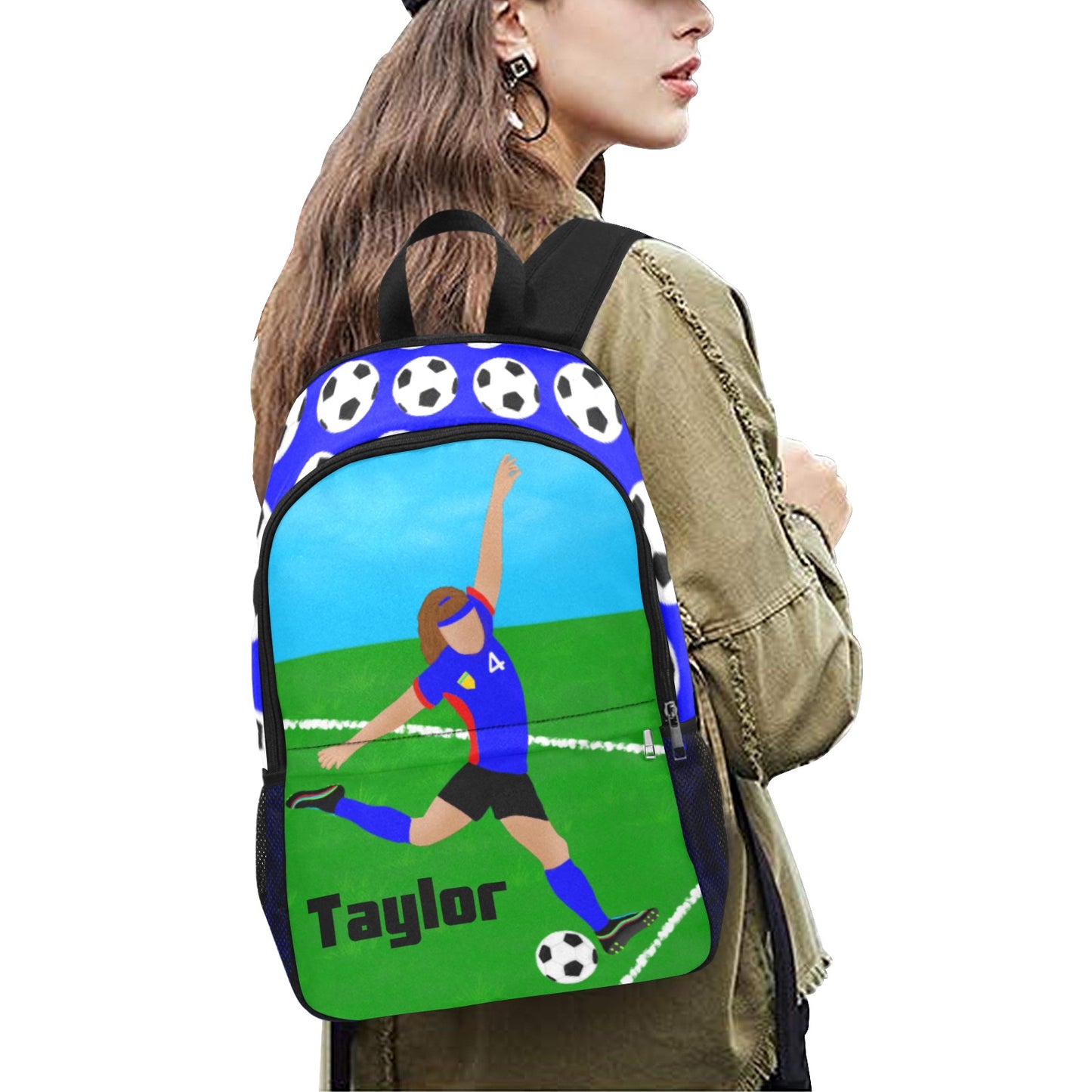 Active Cutie Soccer Backpack (PICK YOUR SKIN TONE)
