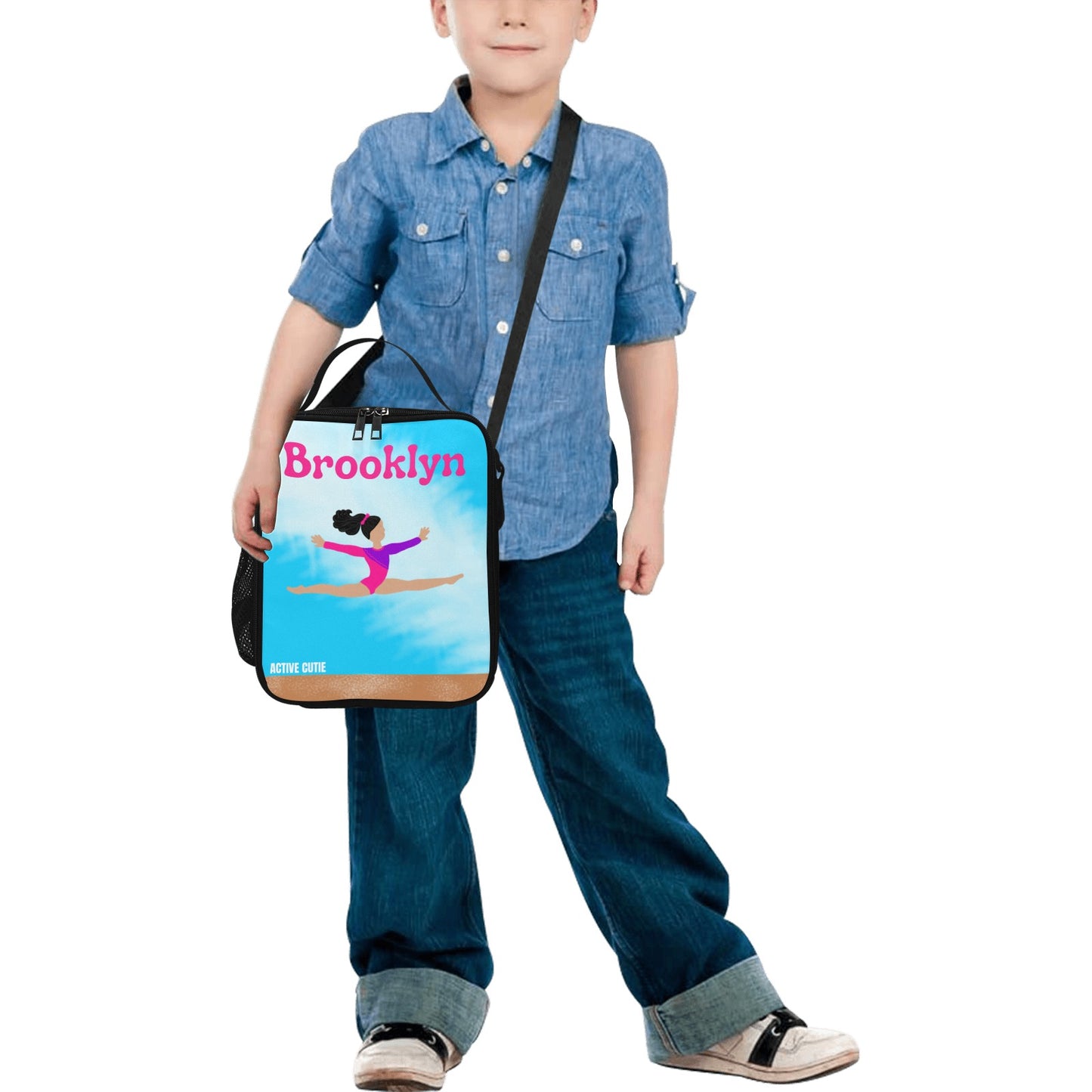 Active Cutie Gymnastics Lunch Bag (PICK YOUR SKIN TONE)