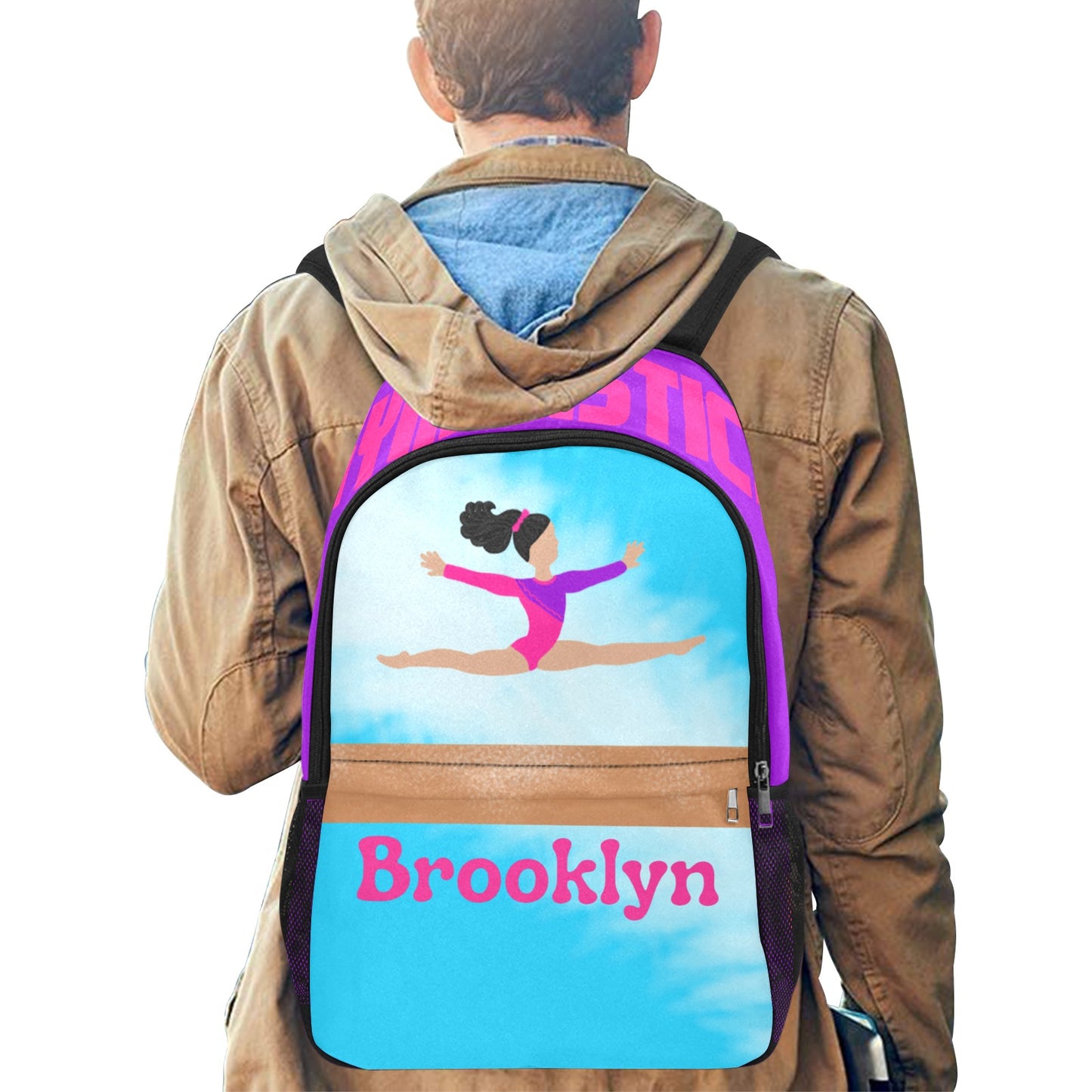 Active Cutie Gymnastics Backpack (PICK YOUR SKIN TONE)