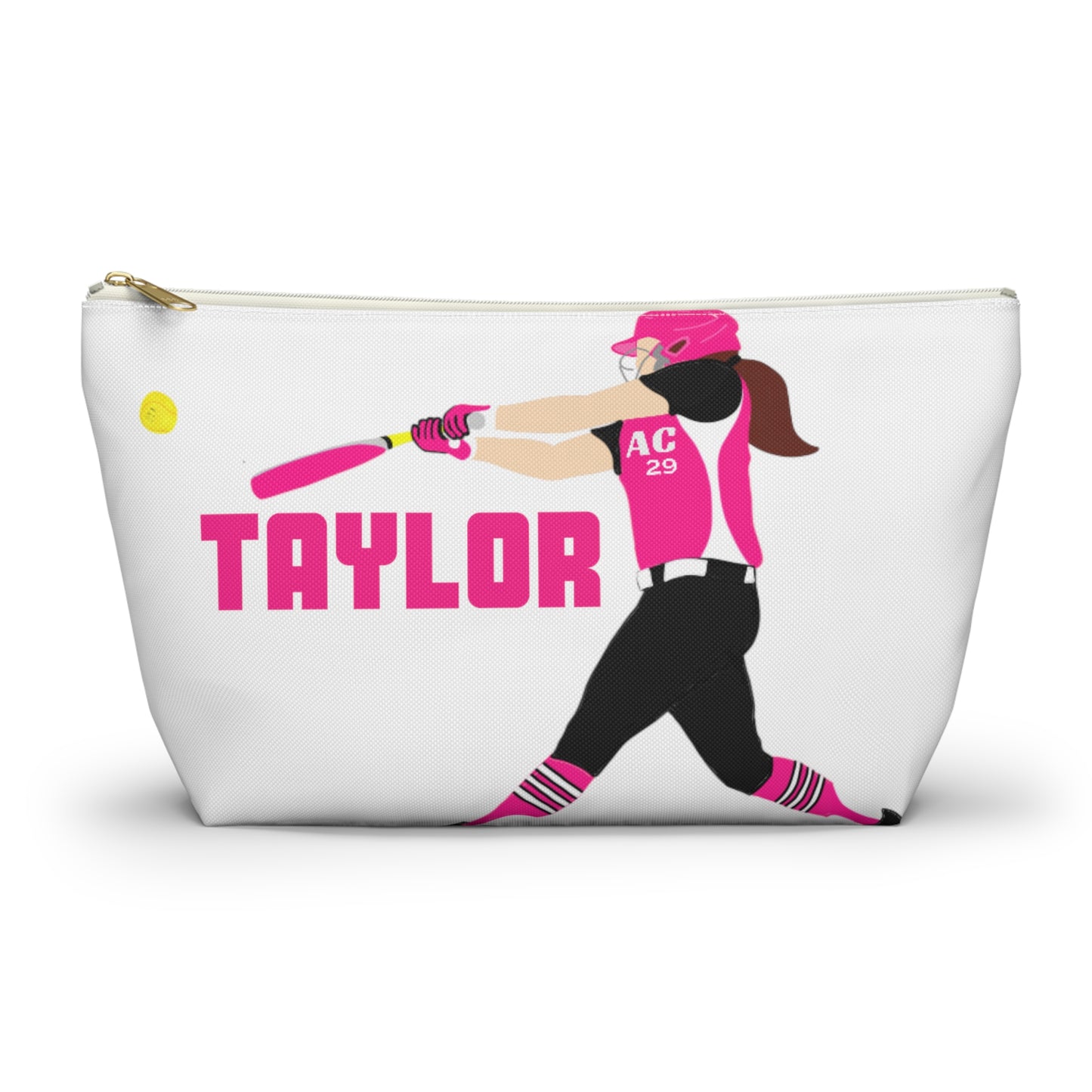 Active Cutie Softball Accessory Pouch(PICK YOUR SKIN TONE)