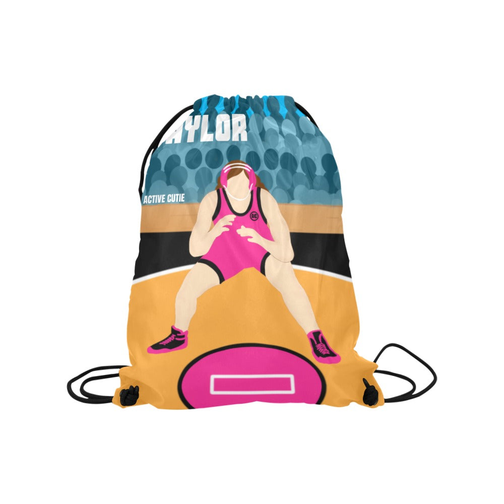 Active Cutie Wrestling Drawstring Bag (PICK YOUR SKIN TONE)