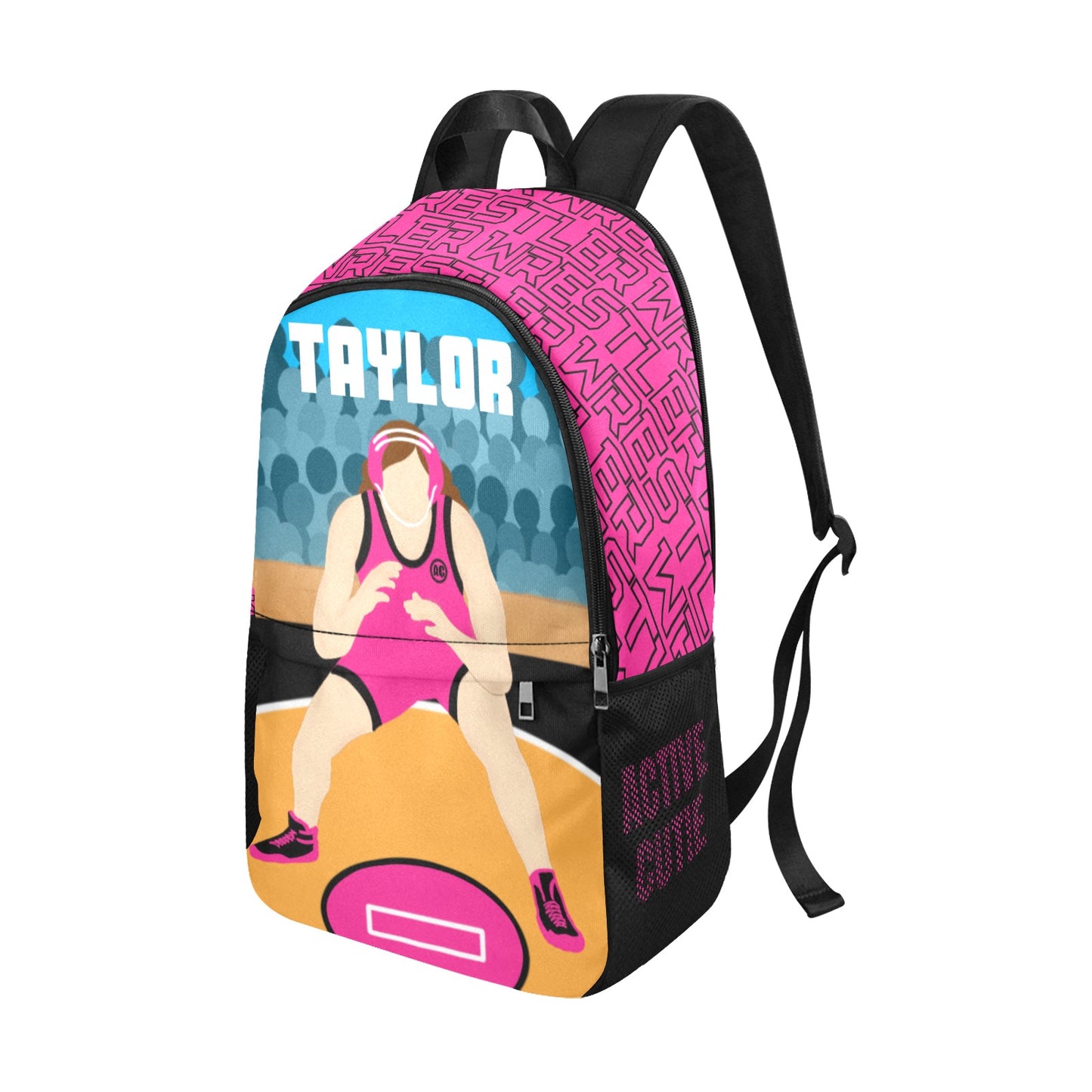 Active Cutie Wrestling Backpack (PICK YOUR SKIN TONE)