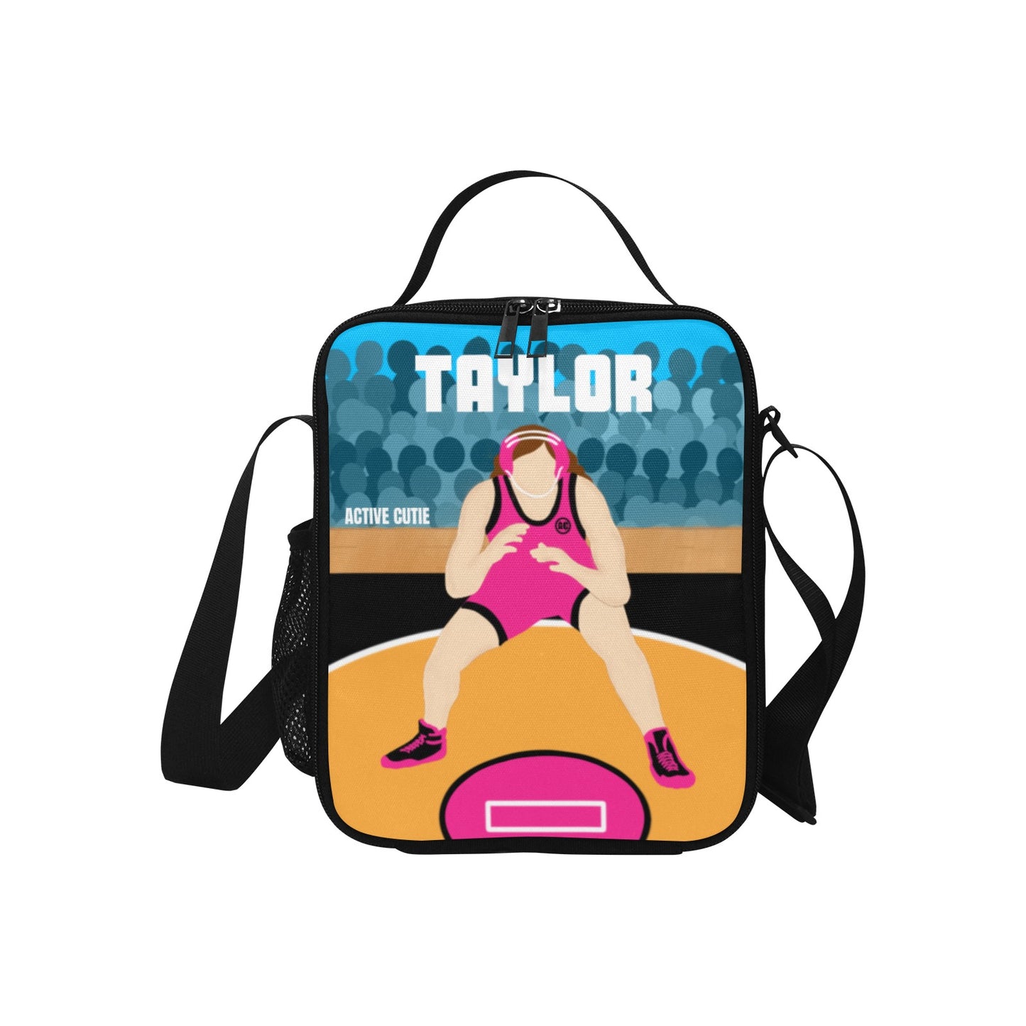 Active Cutie Wrestling Lunch Bag (PICK YOUR SKIN TONE)