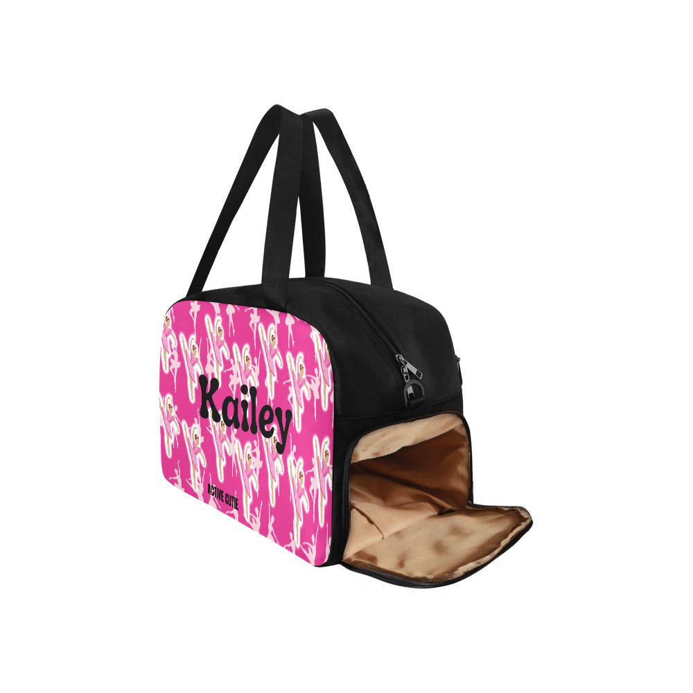 Active Cutie Ballet/Dance Travel Practice Bag with Shoe Compartment (PICK YOUR SKIN TONE)