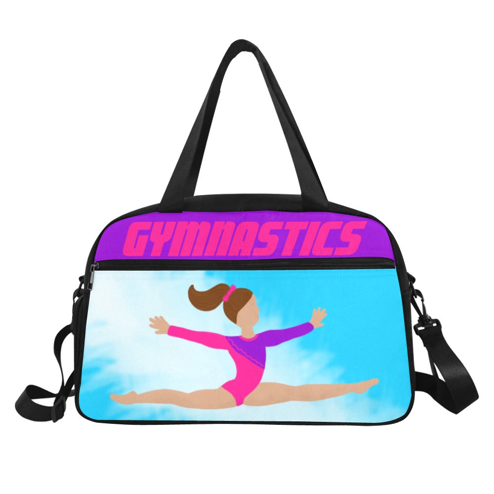 Active Cutie Gymnastics Travel Practice Bag with Shoe Compartment (PICK YOUR SKIN TONE)
