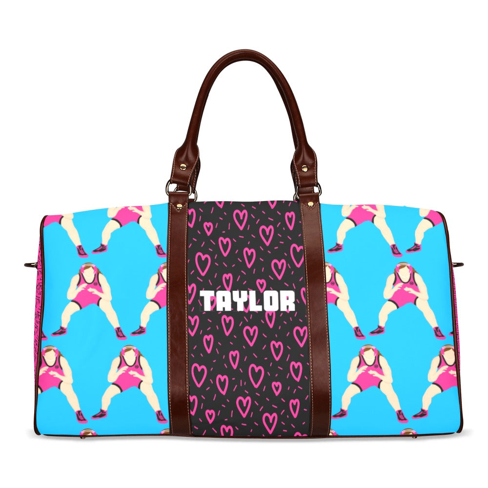 Active Cutie Wrestling Love Travel Bag (PICK YOUR SKIN TONE)