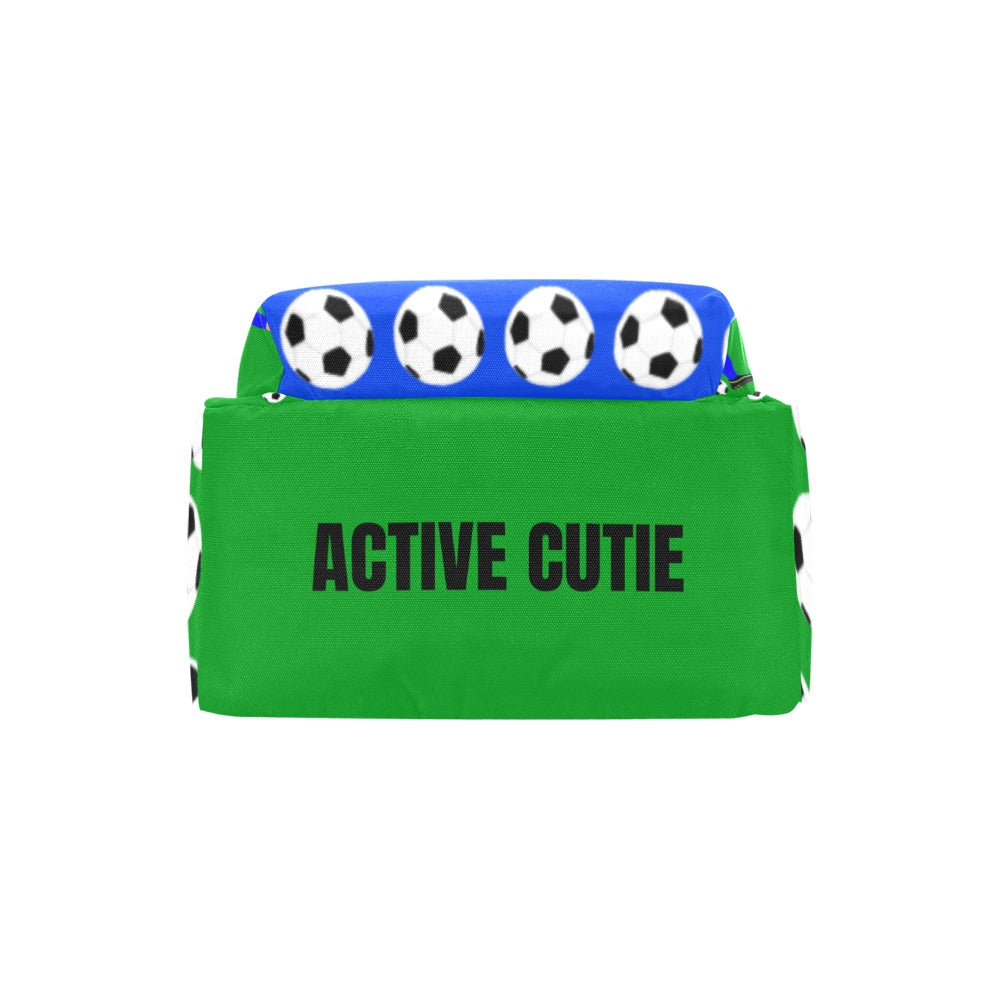 Active Cutie Soccer Large Capacity Backpack (PICK YOUR SKIN TONE)