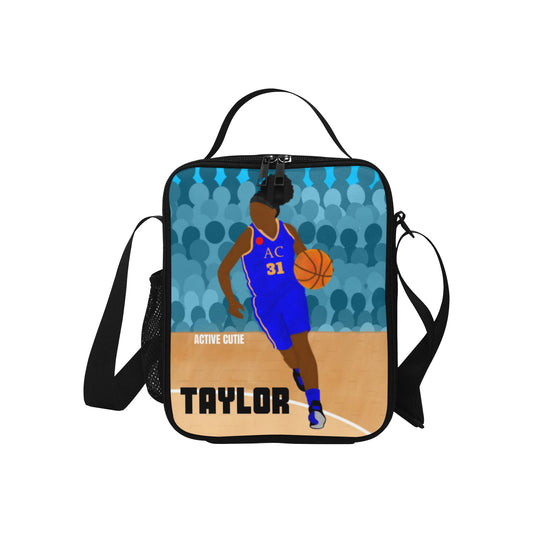 Active Cutie Basketball Lunch Bag (PICK YOUR SKIN TONE)