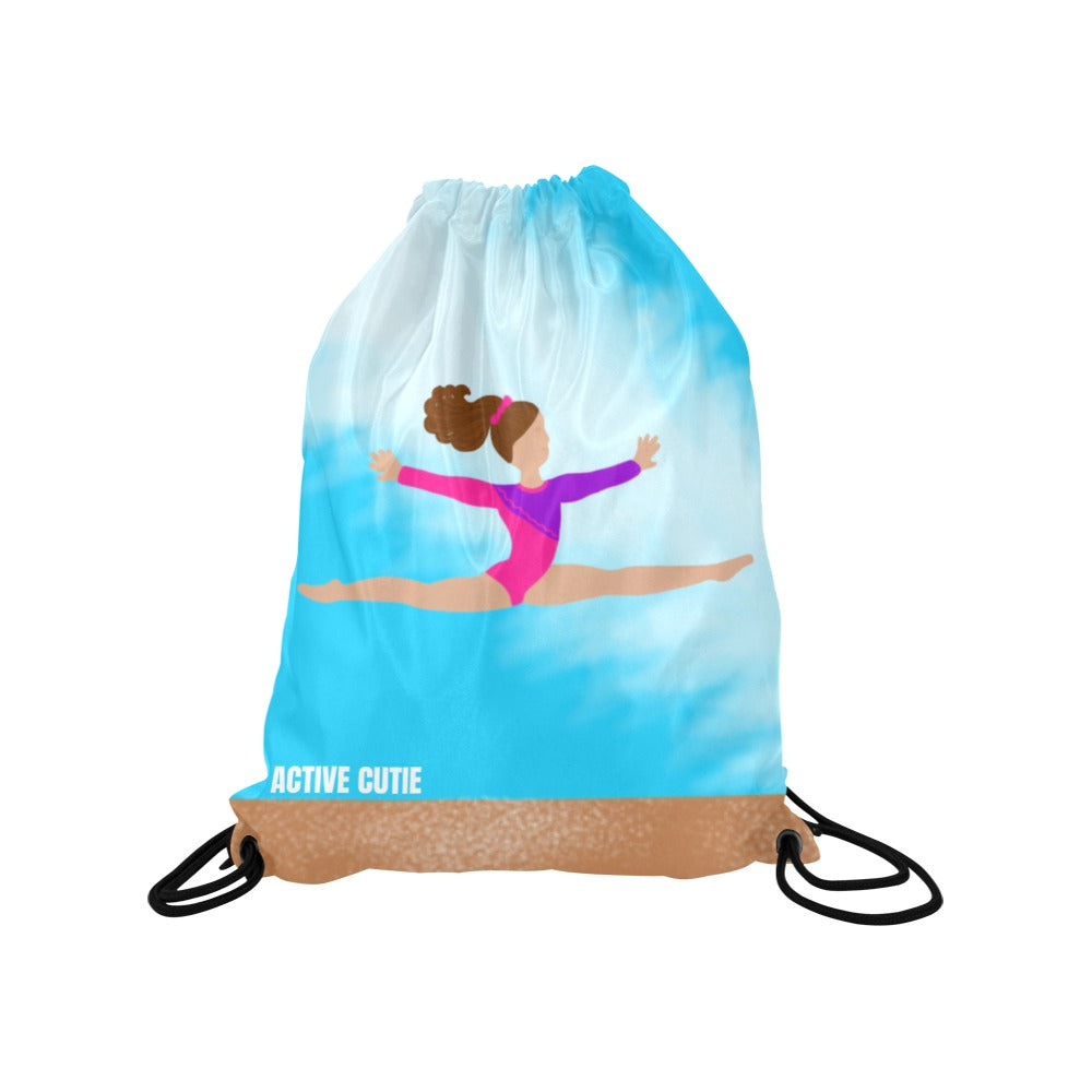 Active Cutie Gymnastics Drawstring Bag (PICK YOUR SKIN TONE)