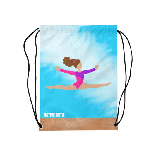 Active Cutie Gymnastics Drawstring Bag (PICK YOUR SKIN TONE)