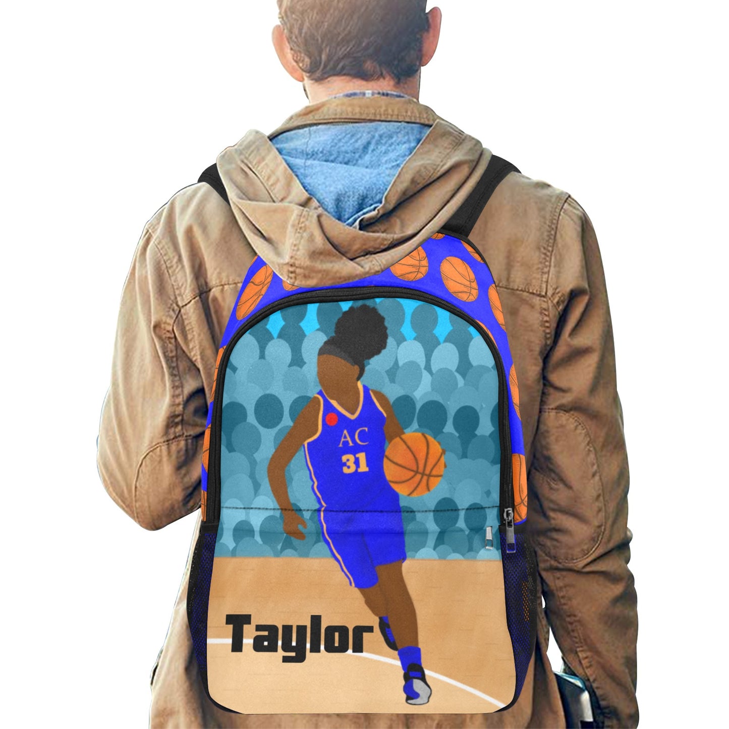 Active Cutie Basketball Backpack (PICK YOUR SKIN TONE)