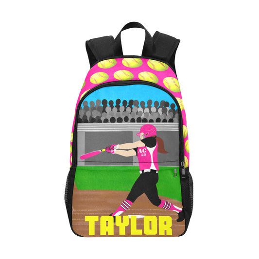 Active Cutie Softball Backpack (PICK YOUR SKIN TONE)