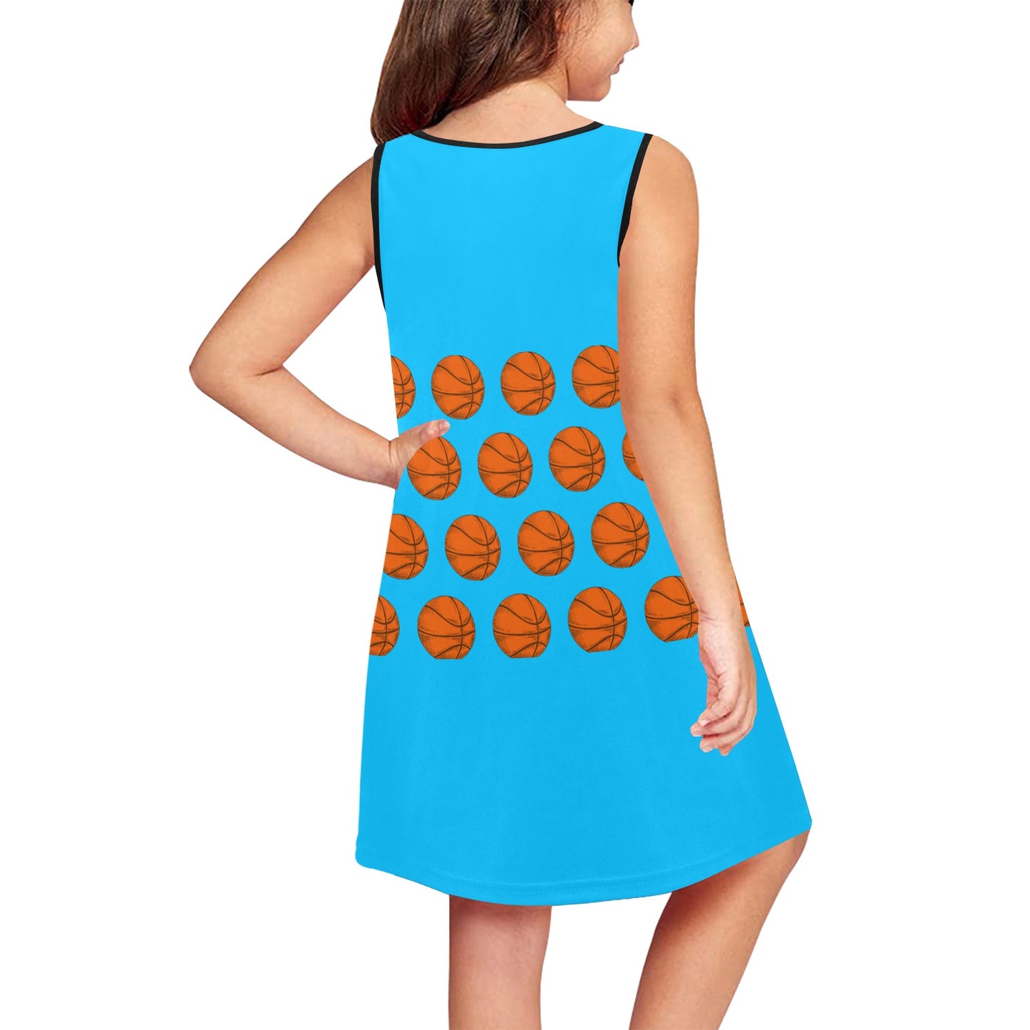 Active Cutie Basketball Kid's Dress (PICK YOUR SKIN TONE)