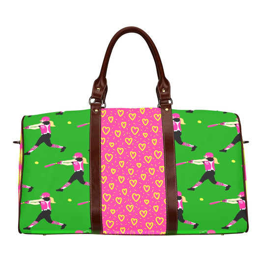 Active Cutie Softball Love Travel Bag (PICK YOUR SKIN TONE)